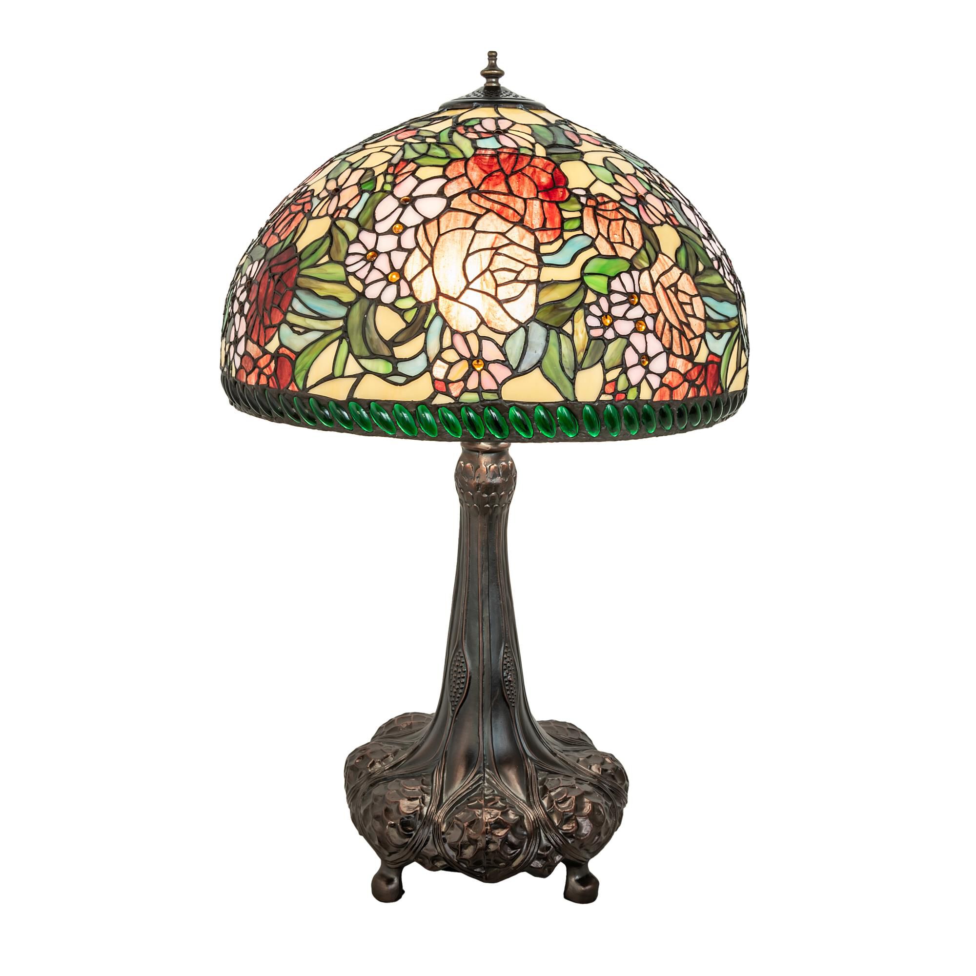 Romance Rose 31 Inch Table Lamp by Meyda Lighting
