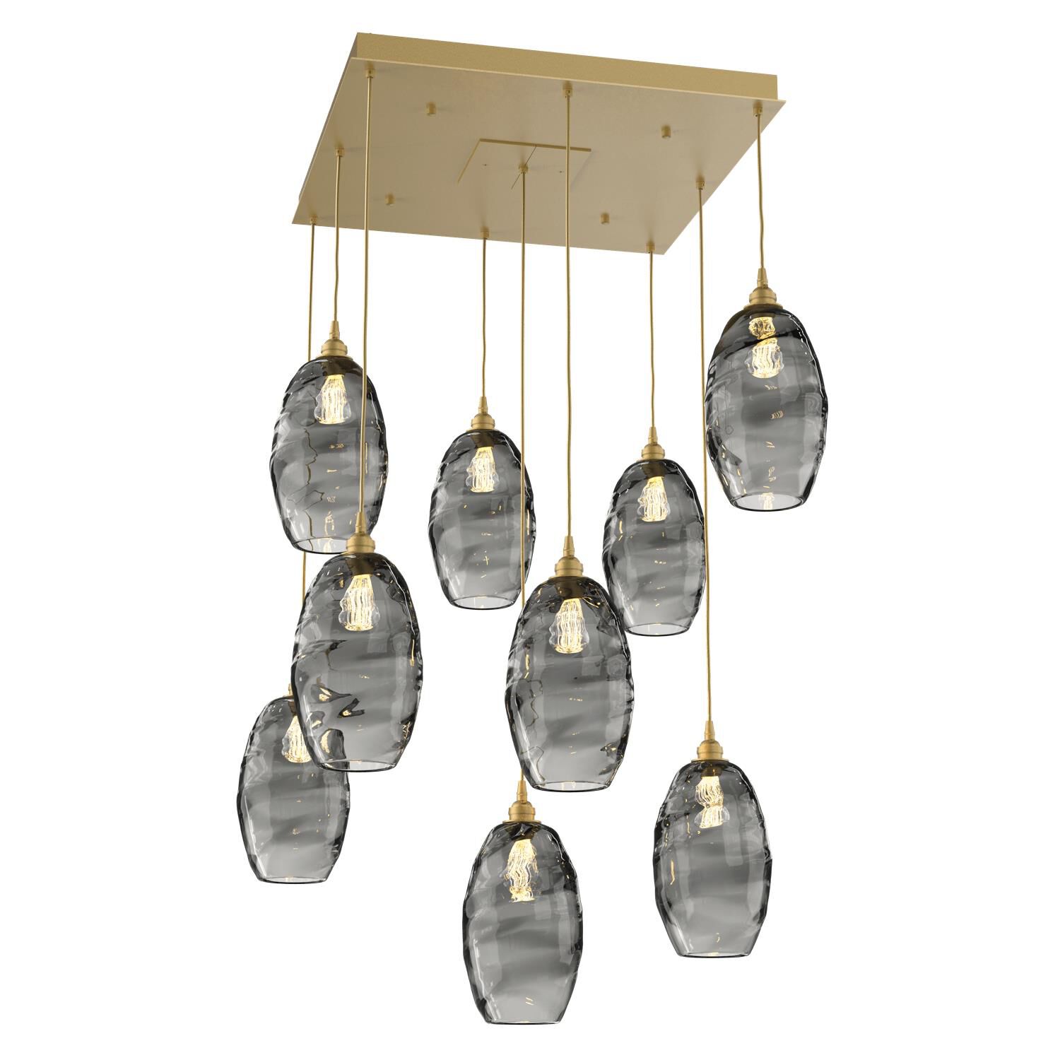 Ellisse Multi Light Pendant by Hammerton Studio