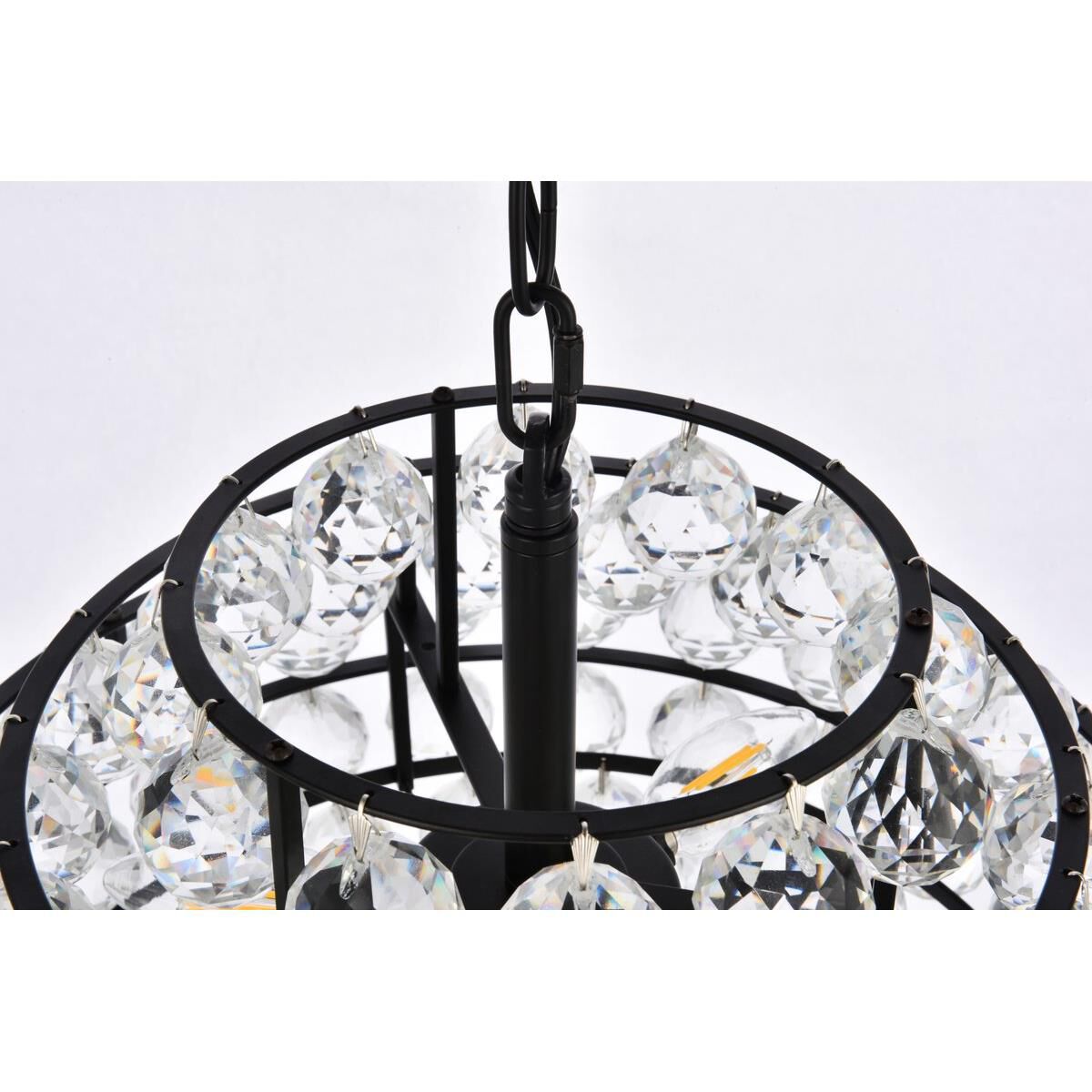 Savannah 16 Inch Large Pendant by Elegant Lighting