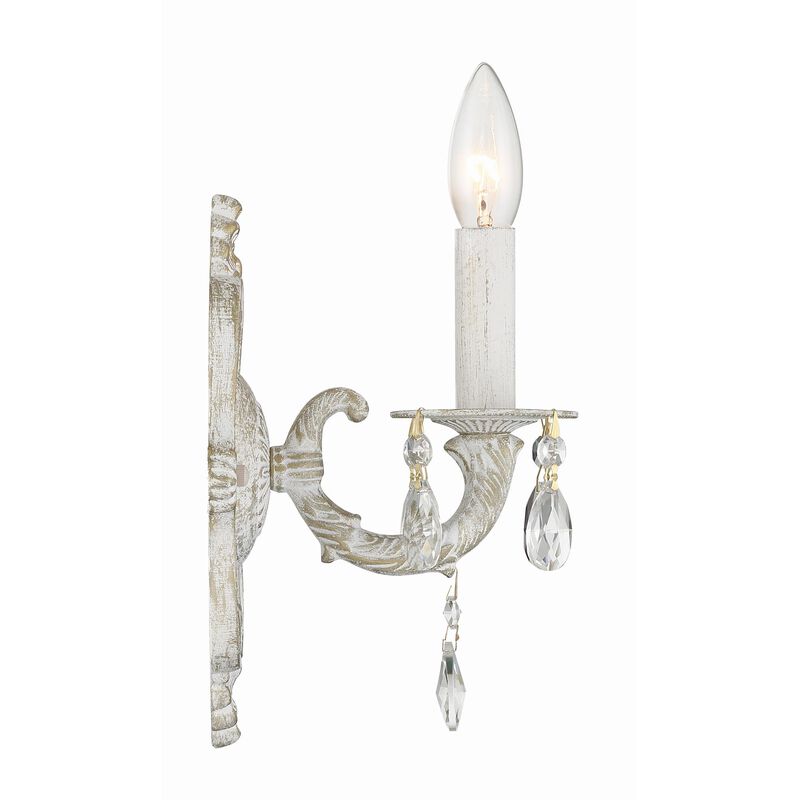 Crystorama Paris Market 9 Inch Wall Sconce