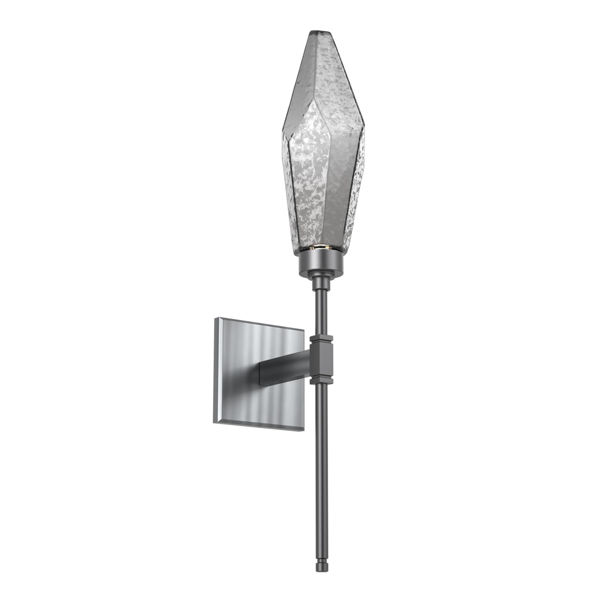Rock Crystal Wall Sconce by Hammerton Studio