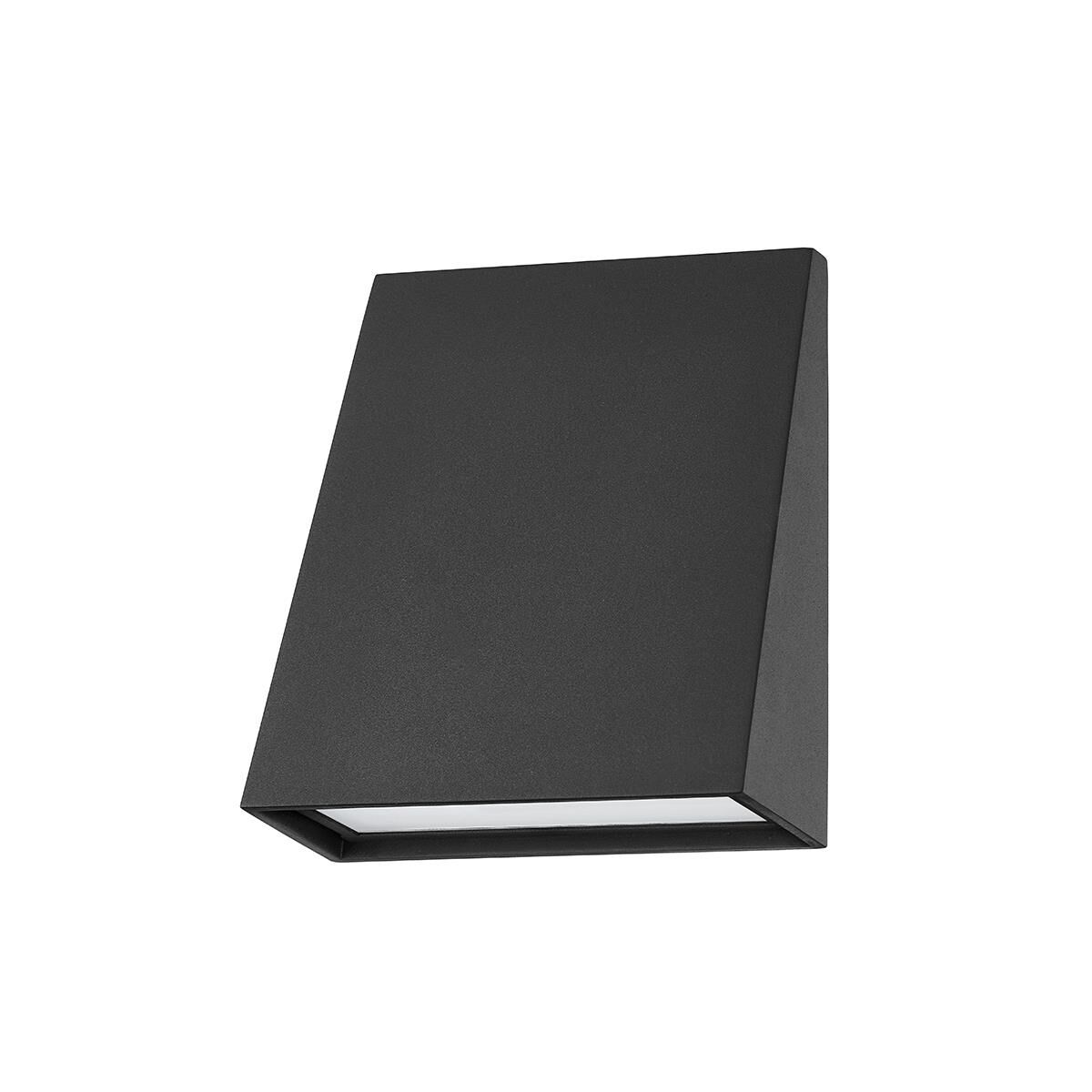 Shown in Textured Black finish and Clear shade