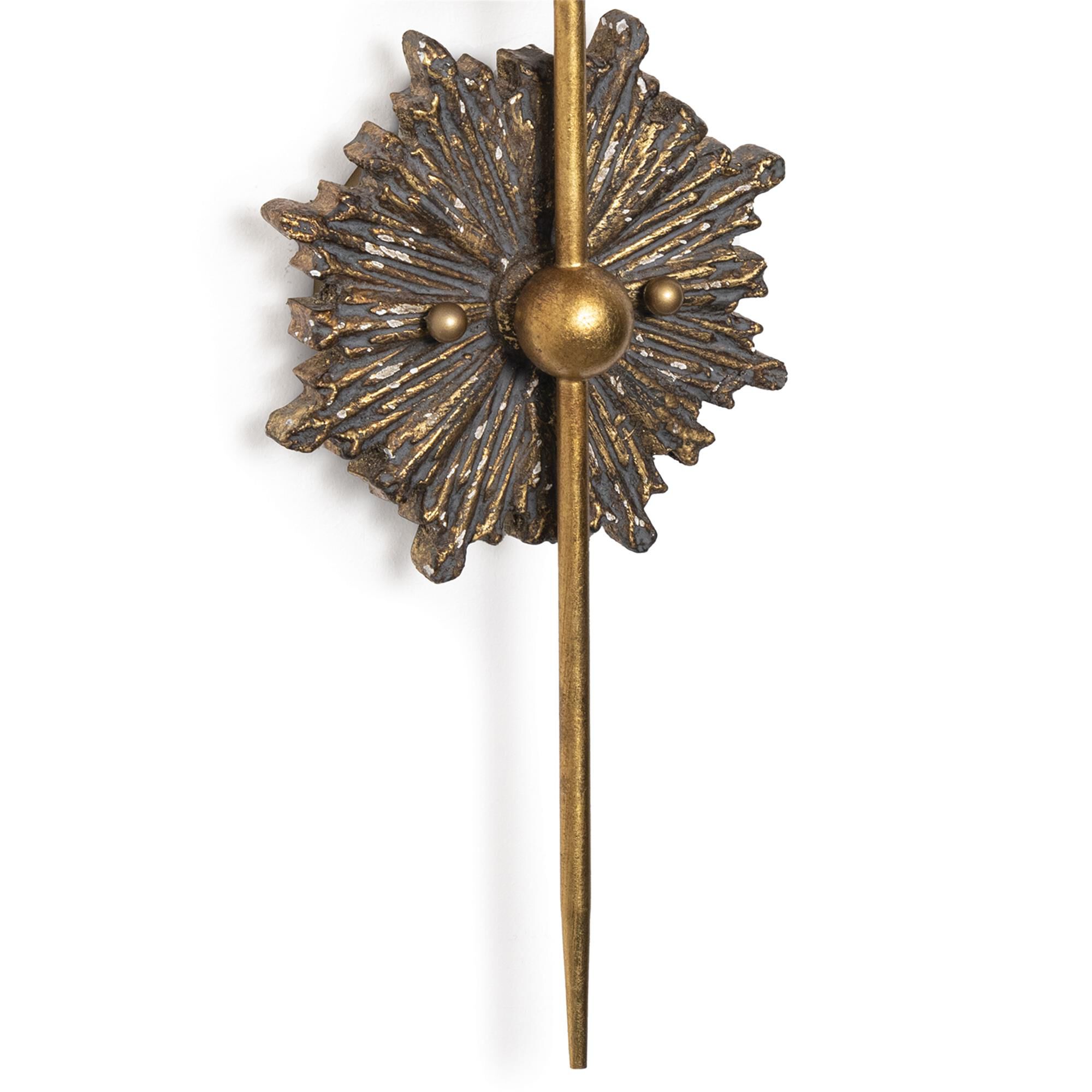 Shown in Antique Gold finish and Linen shade