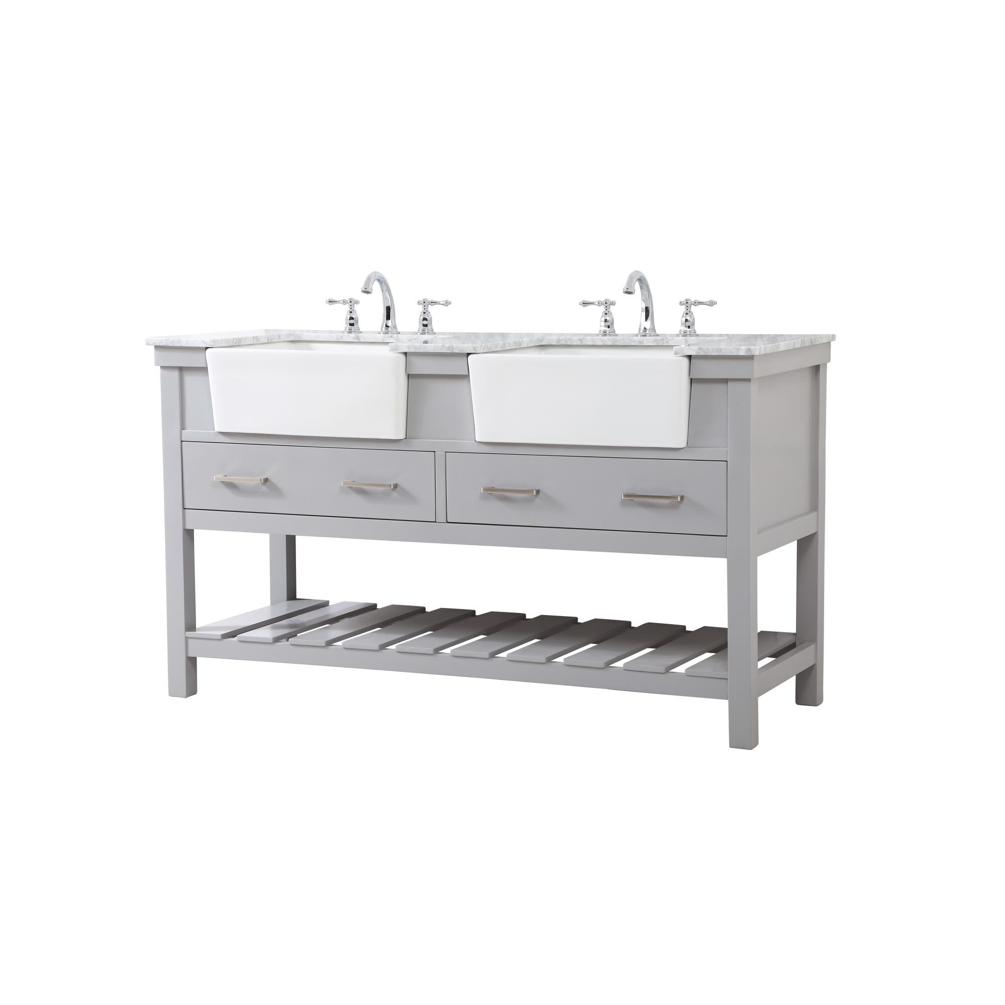 Shown in Grey finish