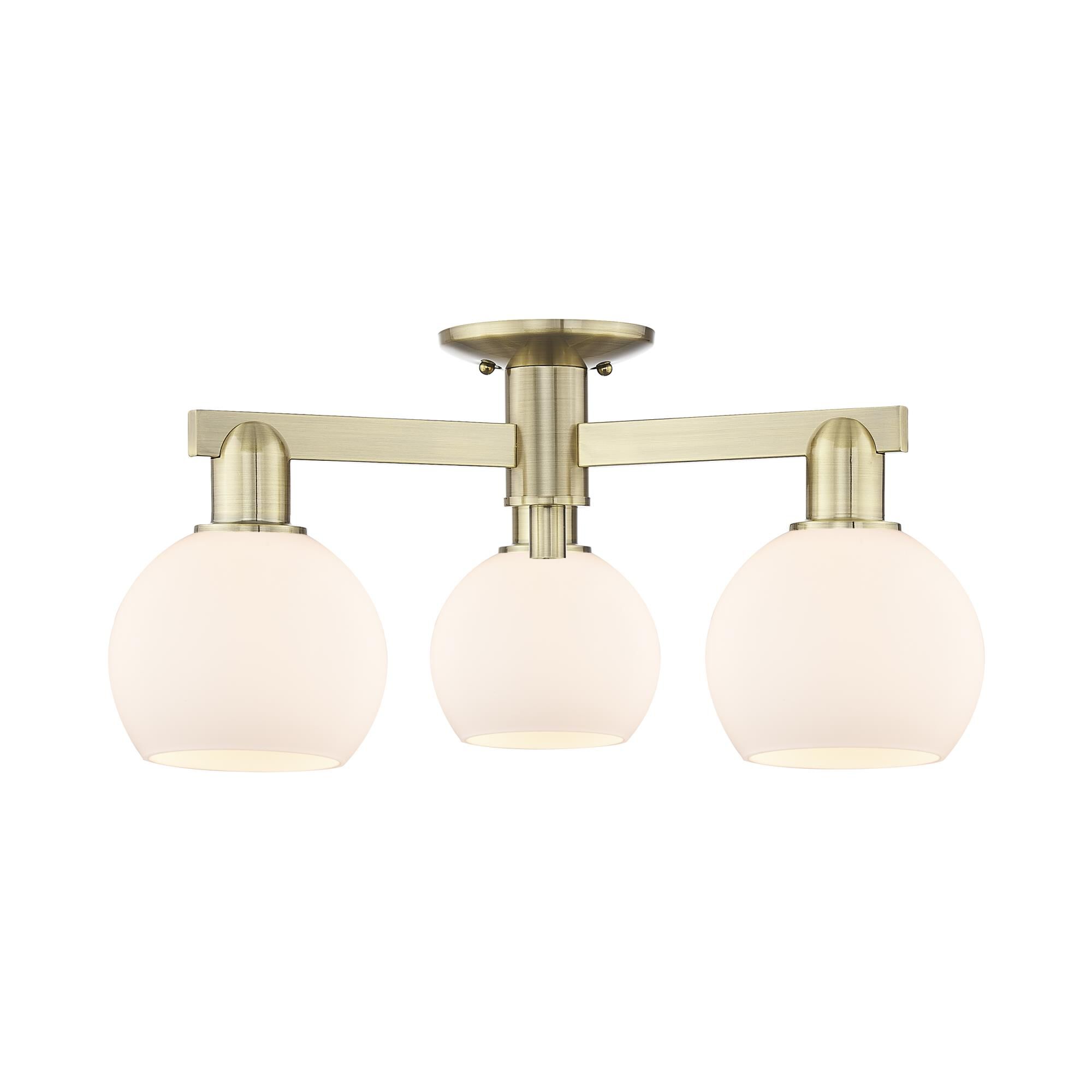 Bruno Marashlian Athens 23 Inch Semi Flush Mount by Innovations Lighting