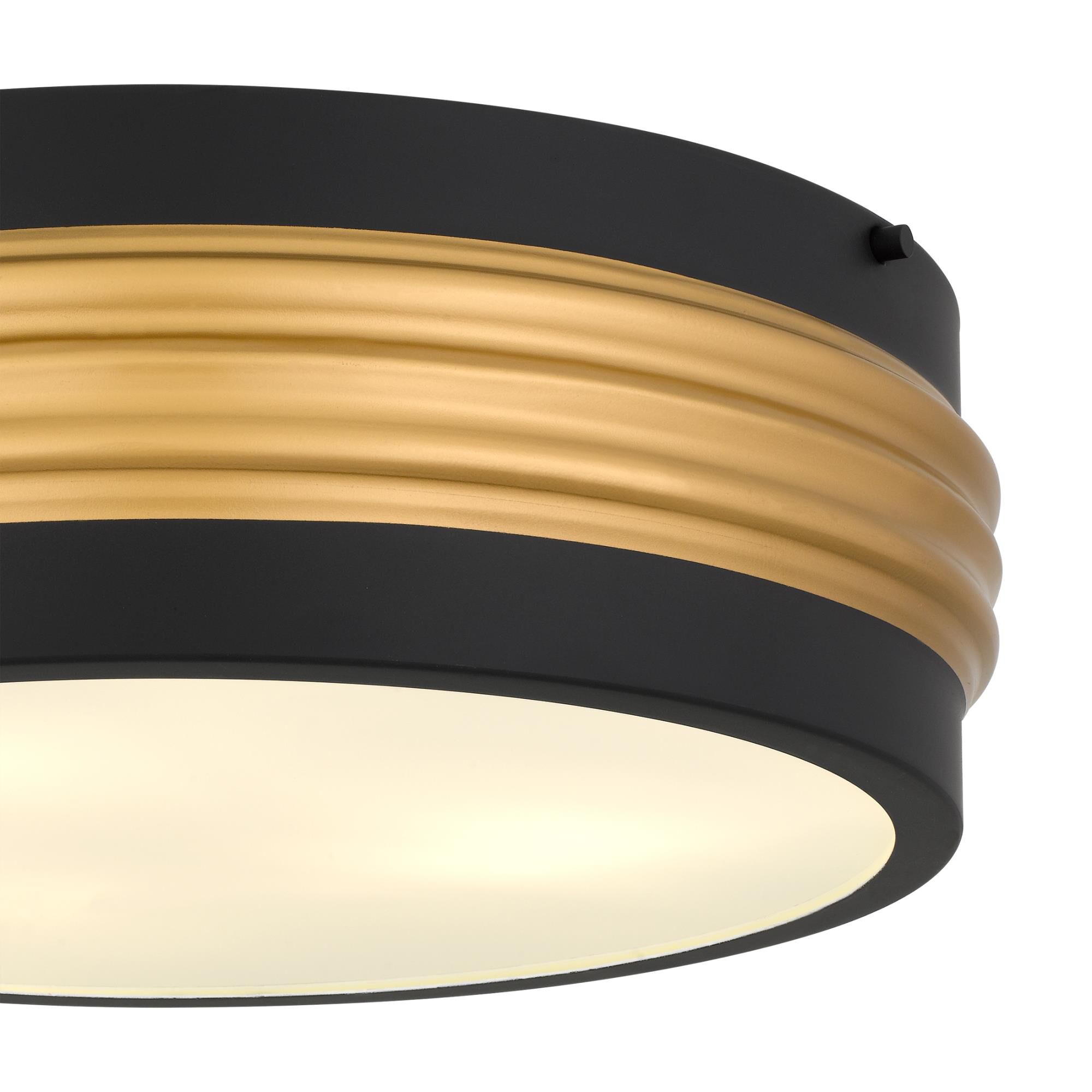 Shown in Matte Black finish and Clear White Glass shade