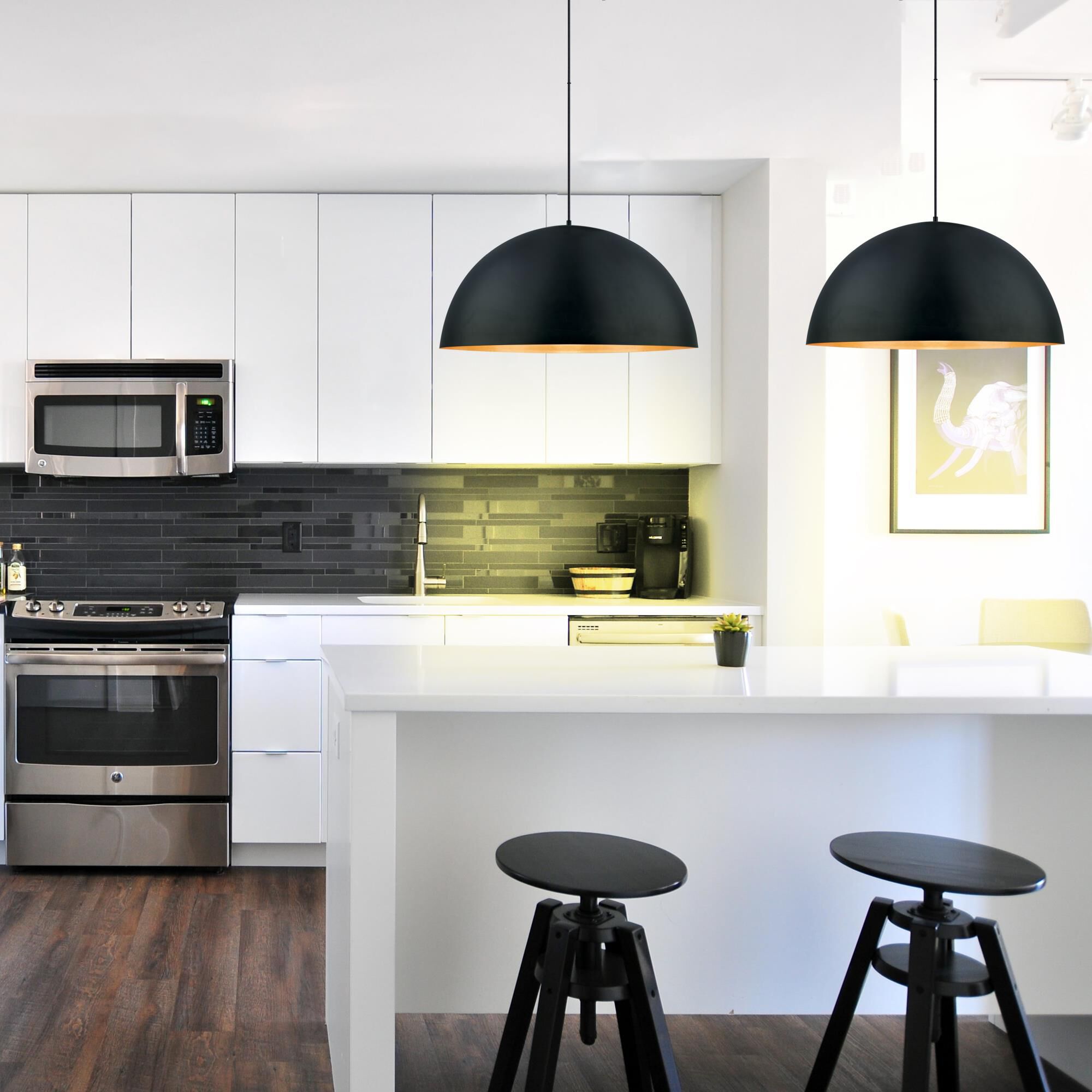 Eglo Lighting Eglo Gaetano 31 Inch LED Large Pendant