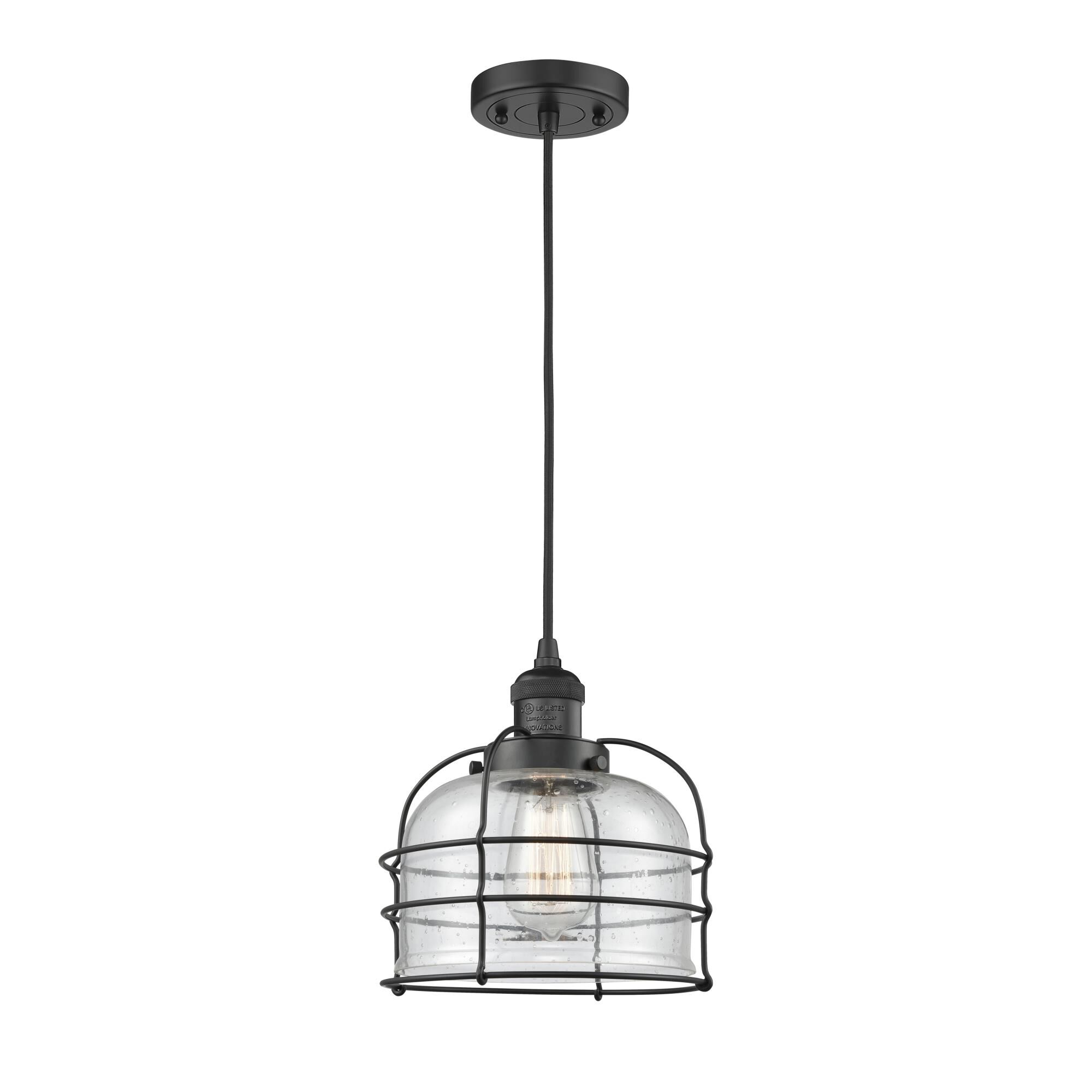 Innovations Lighting Bruno Marashlian Large Bell Cage 9 Inch Mini Pendant