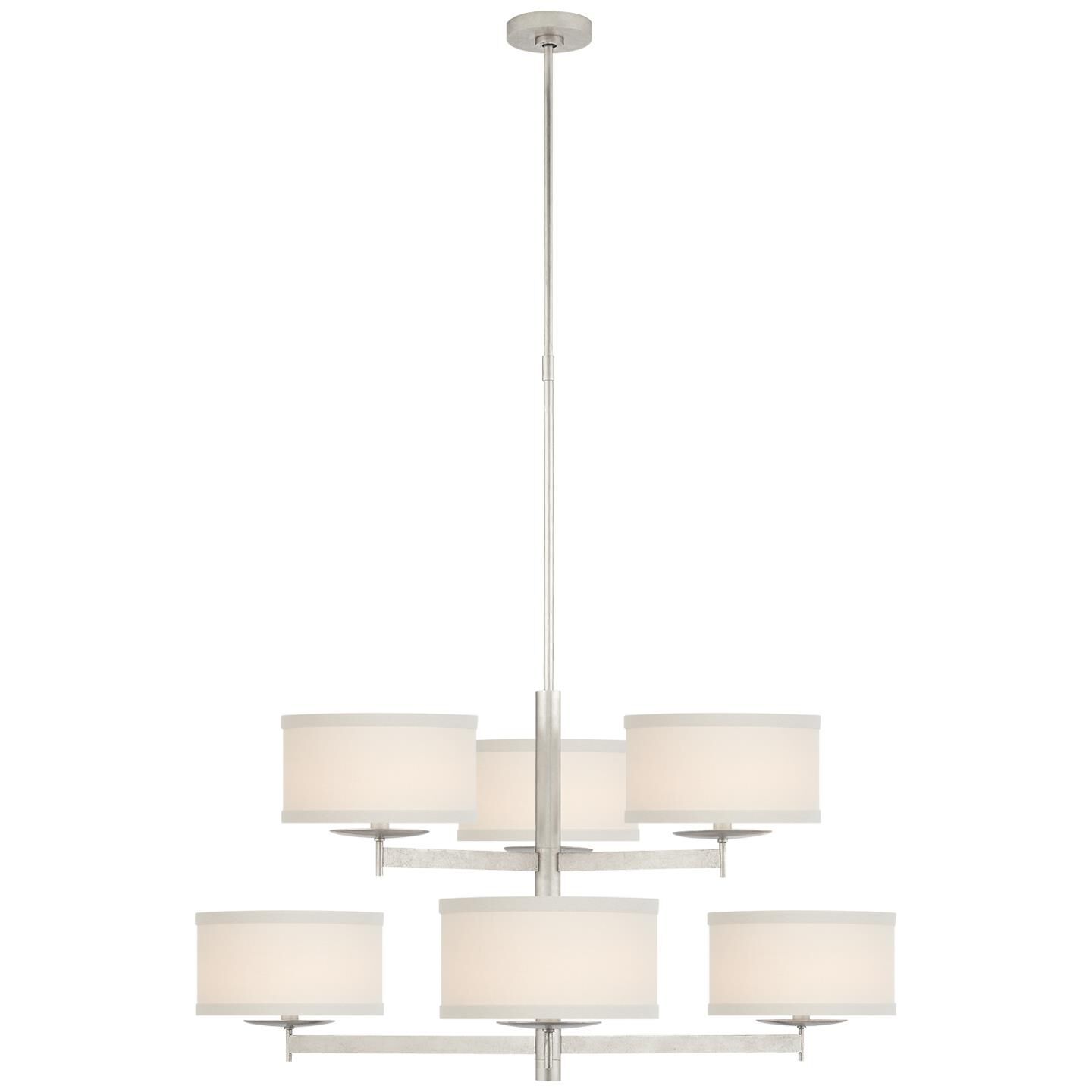 kate spade new york Walker 37 Inch 6 Light Chandelier by Visual Comfort Signature Collection