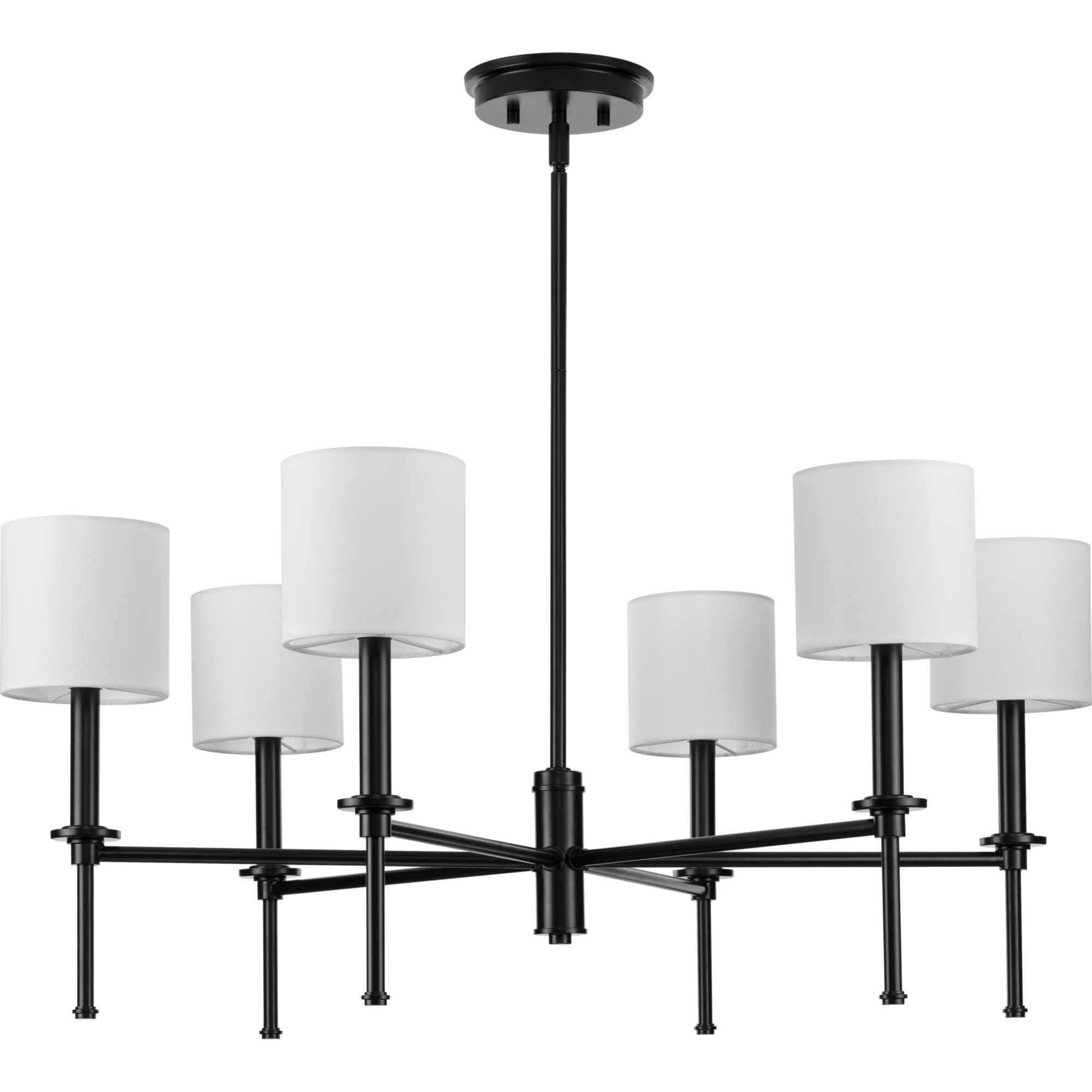 Elara 30 Inch 6 Light Chandelier by Progress Lighting