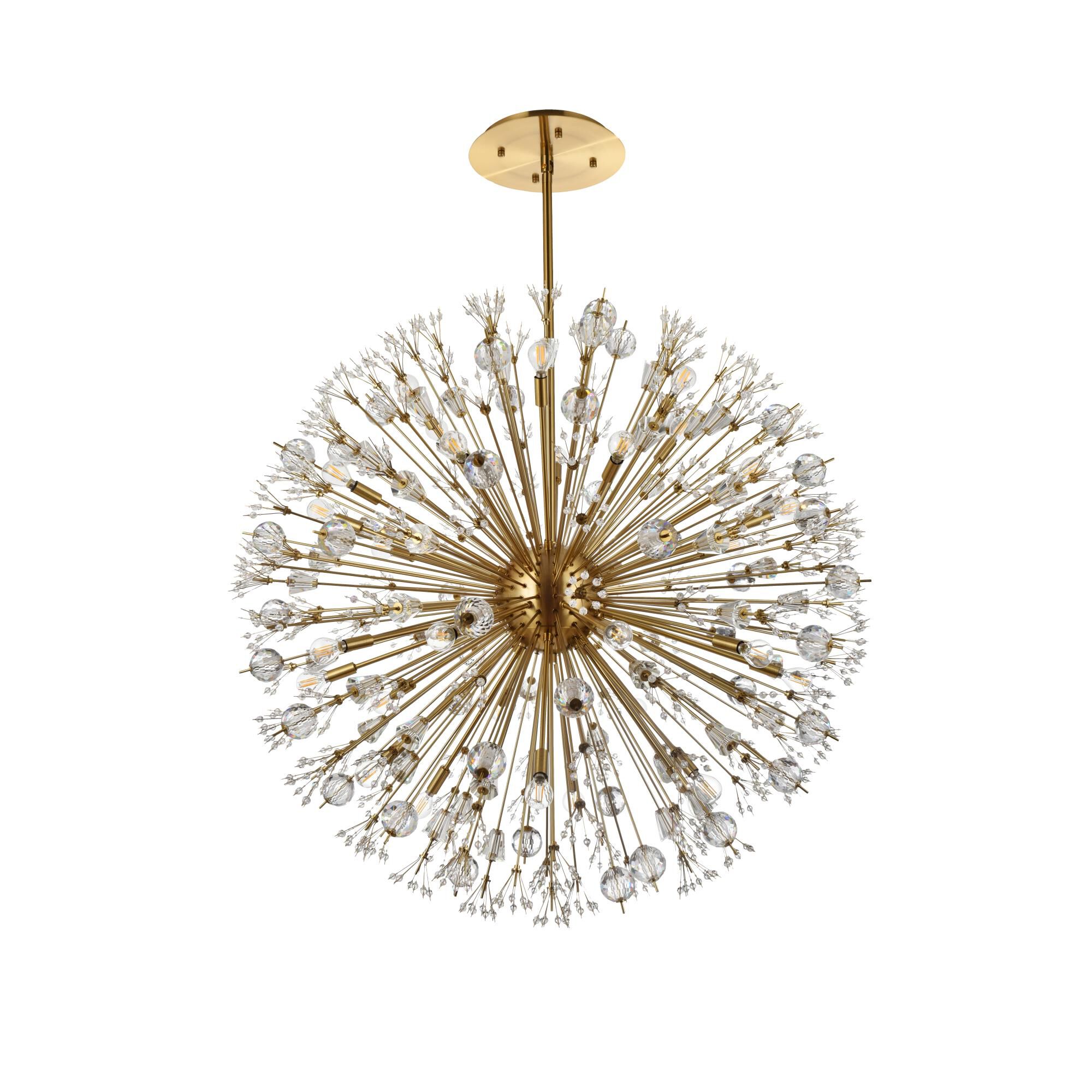 Vera 44 Inch Large Pendant by Elegant Lighting