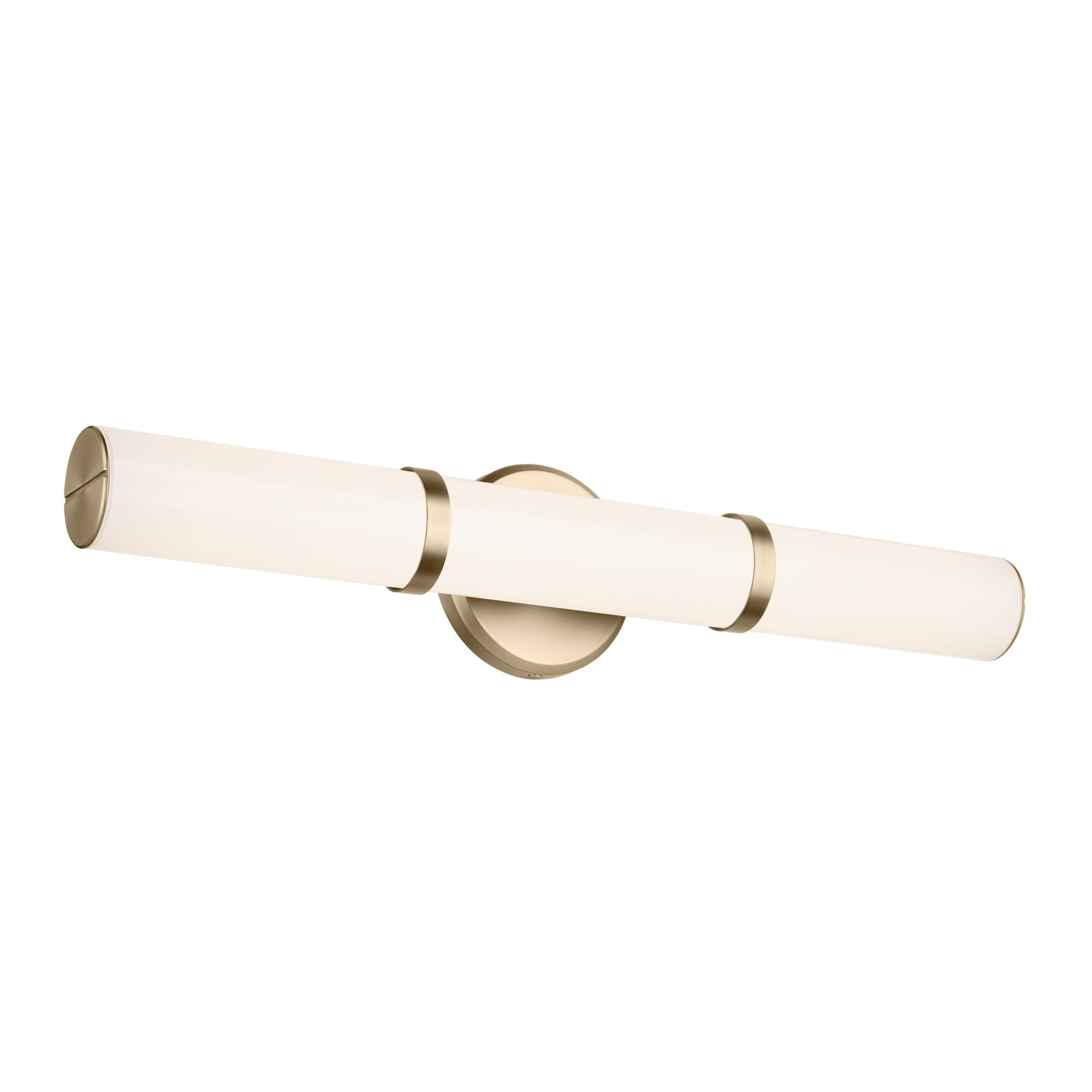 Shown in Champagne Bronze finish and Clear with Painted White Inside glass
