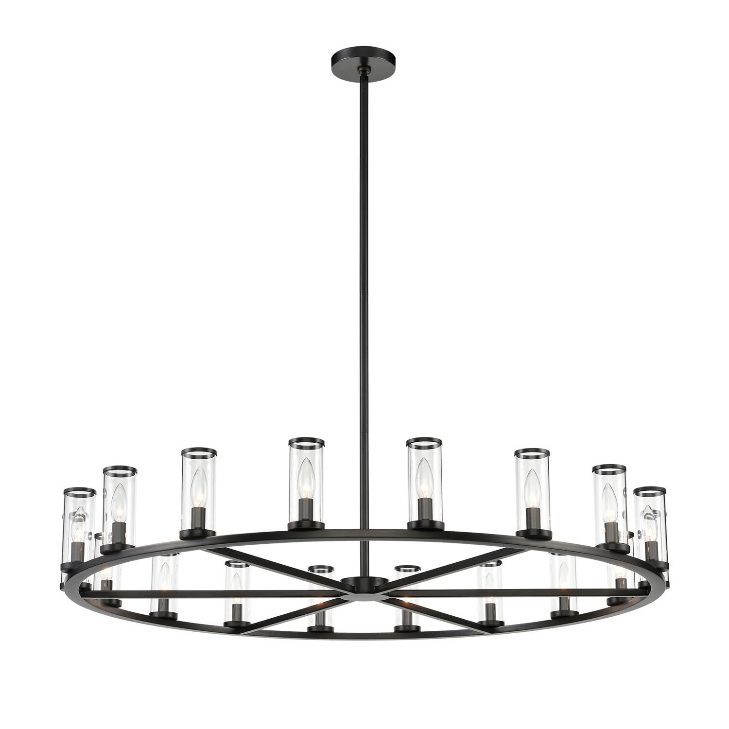 Revolve 48 Inch 18 Light Chandelier by Alora Lighting