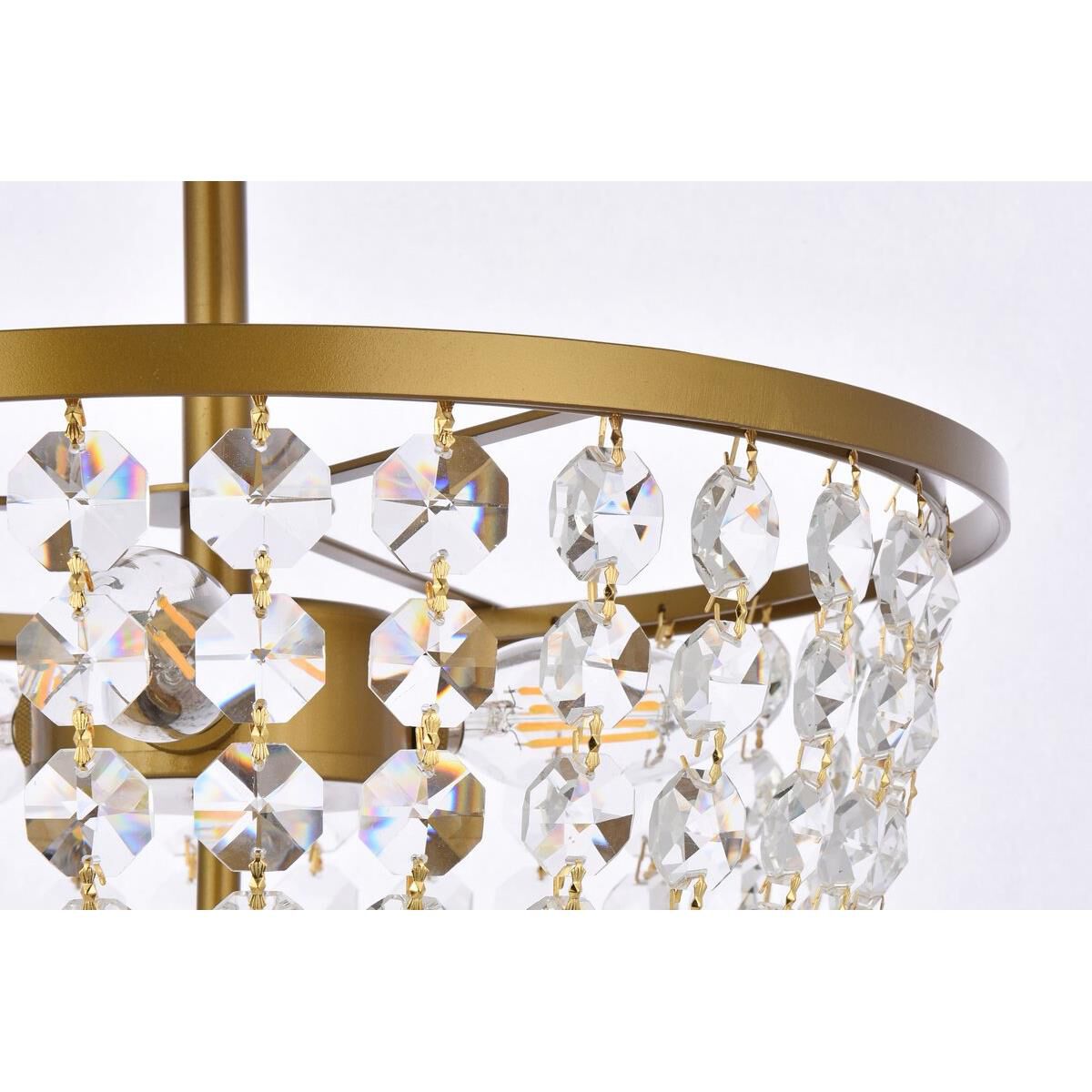 Gianna 13 Inch Large Pendant by Elegant Lighting