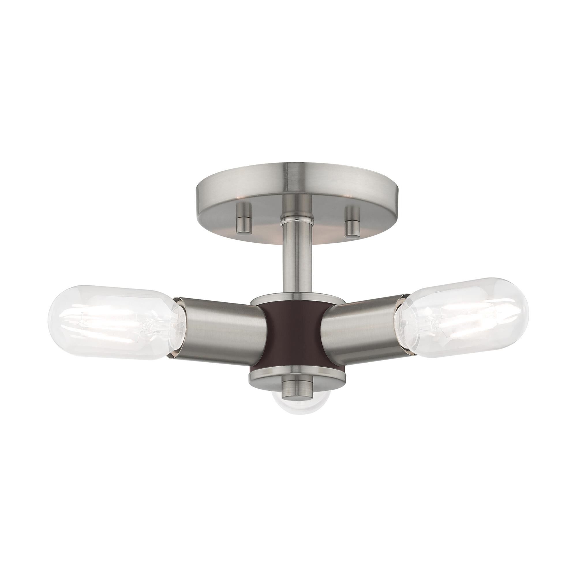 Copenhagen 3 Light Semi Flush Mount by Livex Lighting