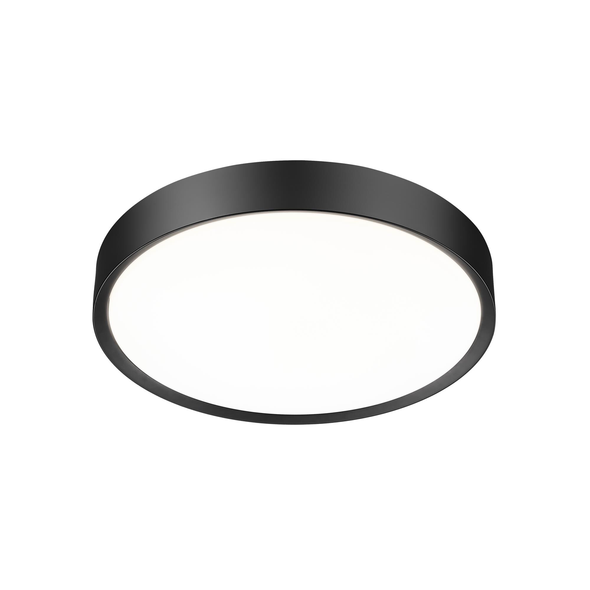 Shown in Matte Black finish and Frosted glass and Frosted shade