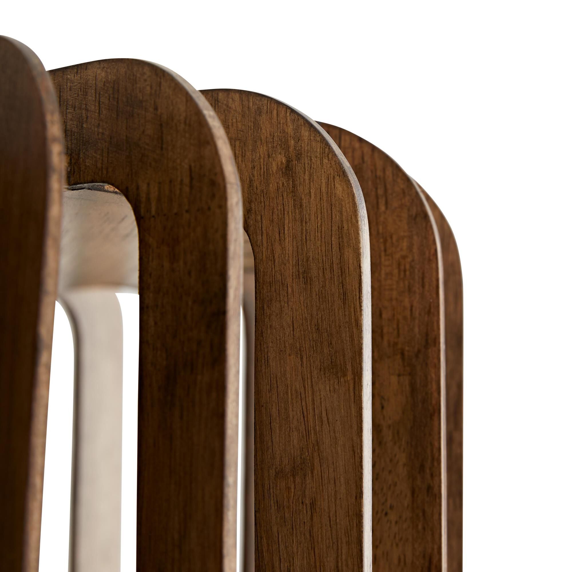 Shown in Dark Walnut finish