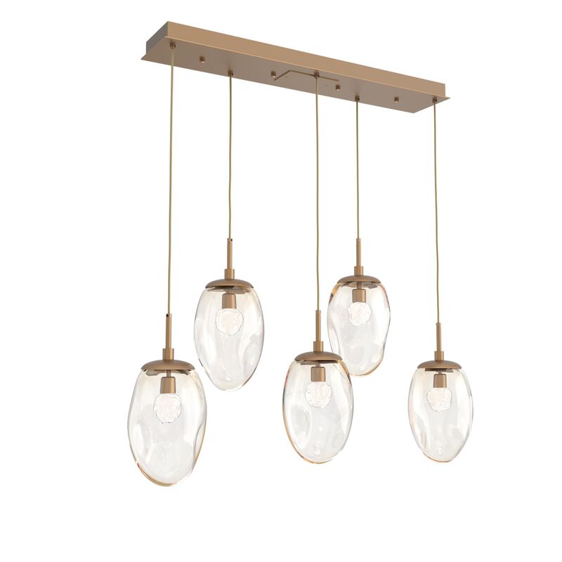 Meteo 42 Inch 5 Light LED Multi Light Pendant by Hammerton Studio