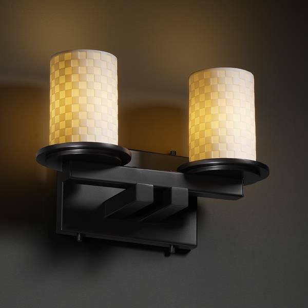 Limoges 13 Inch 2 Light Bath Vanity Light by Justice Design Group