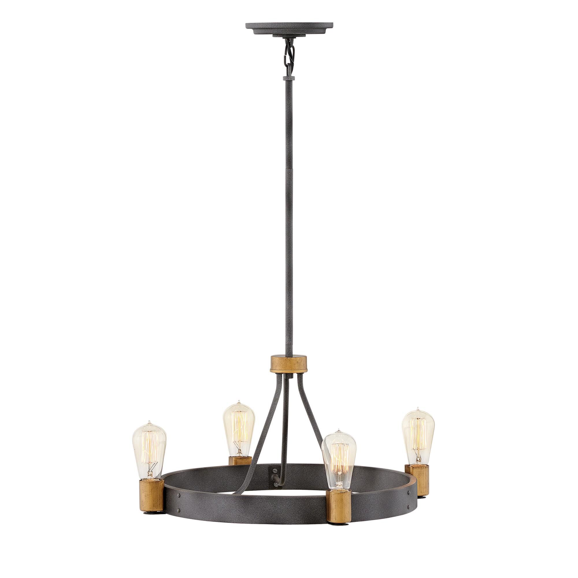 Silas 22 Inch 4 Light Mini Chandelier by Hinkley Lighting