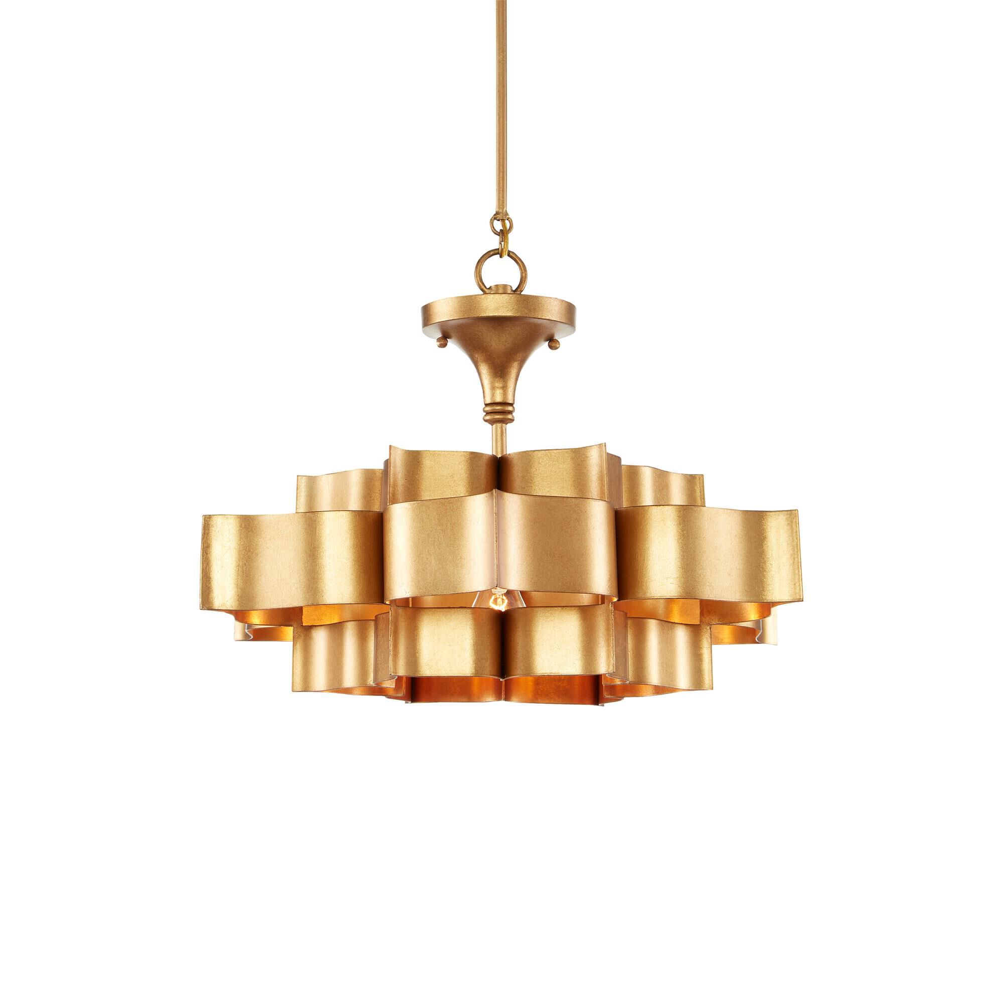Shown in Antique Gold Leaf finish