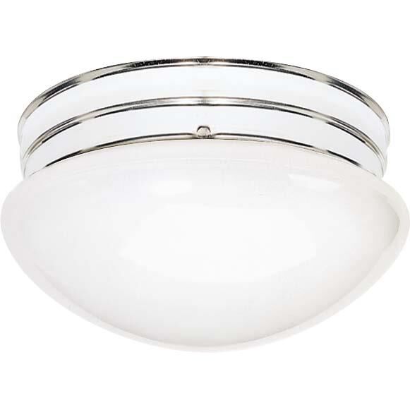 10 Inch 2 Light Flush Mount by Nuvo Lighting