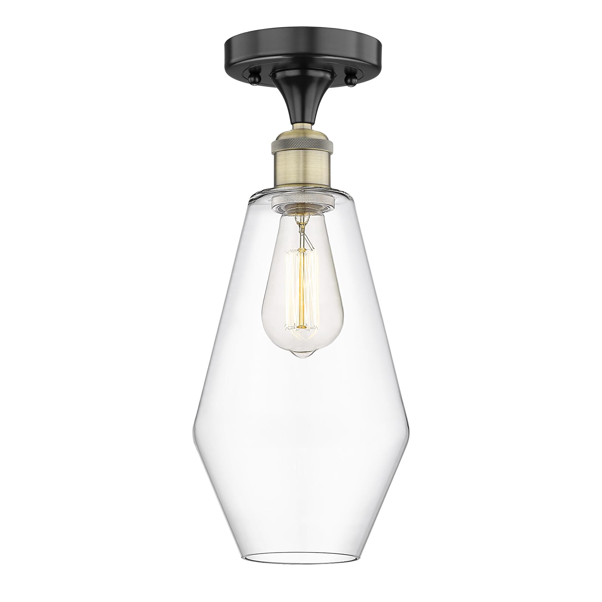 Bruno Marashlian Cindyrella 7 Inch 1 Light Semi Flush Mount by Innovations Lighting