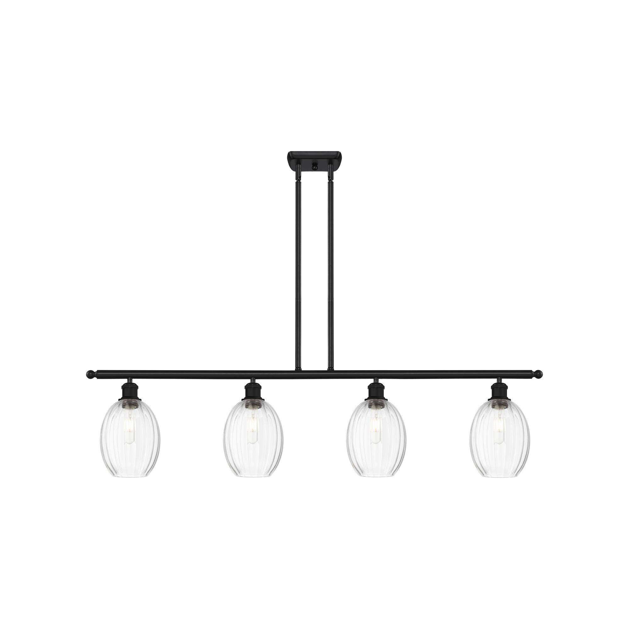 Shown in Matte Black finish and Clear glass