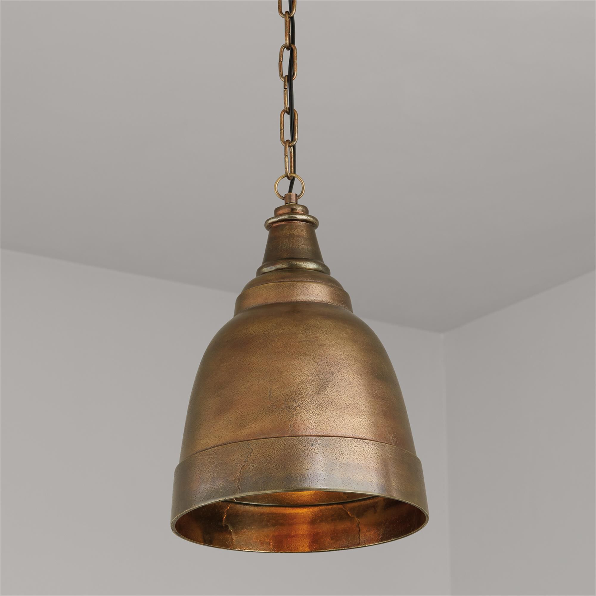 Shown in Oxidized Brass finish