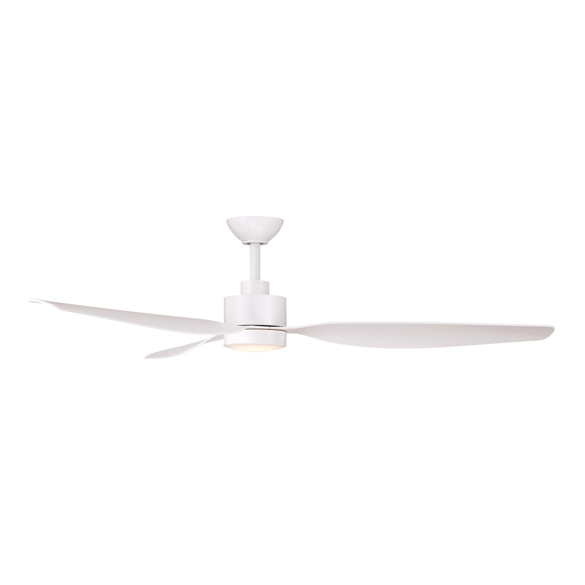 Shown in Flat White finish and Etched Lens glass