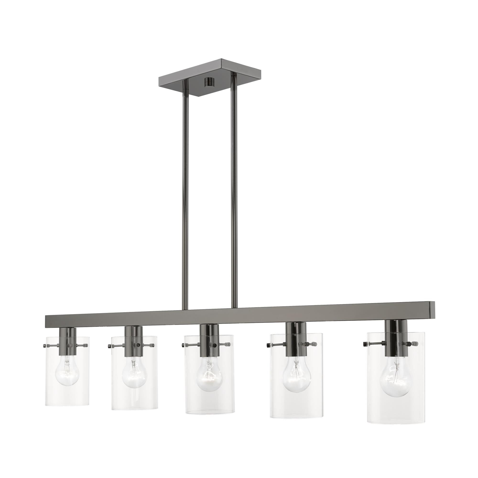 Munich 42 Inch 5 Light Linear Suspension Light by Livex Lighting