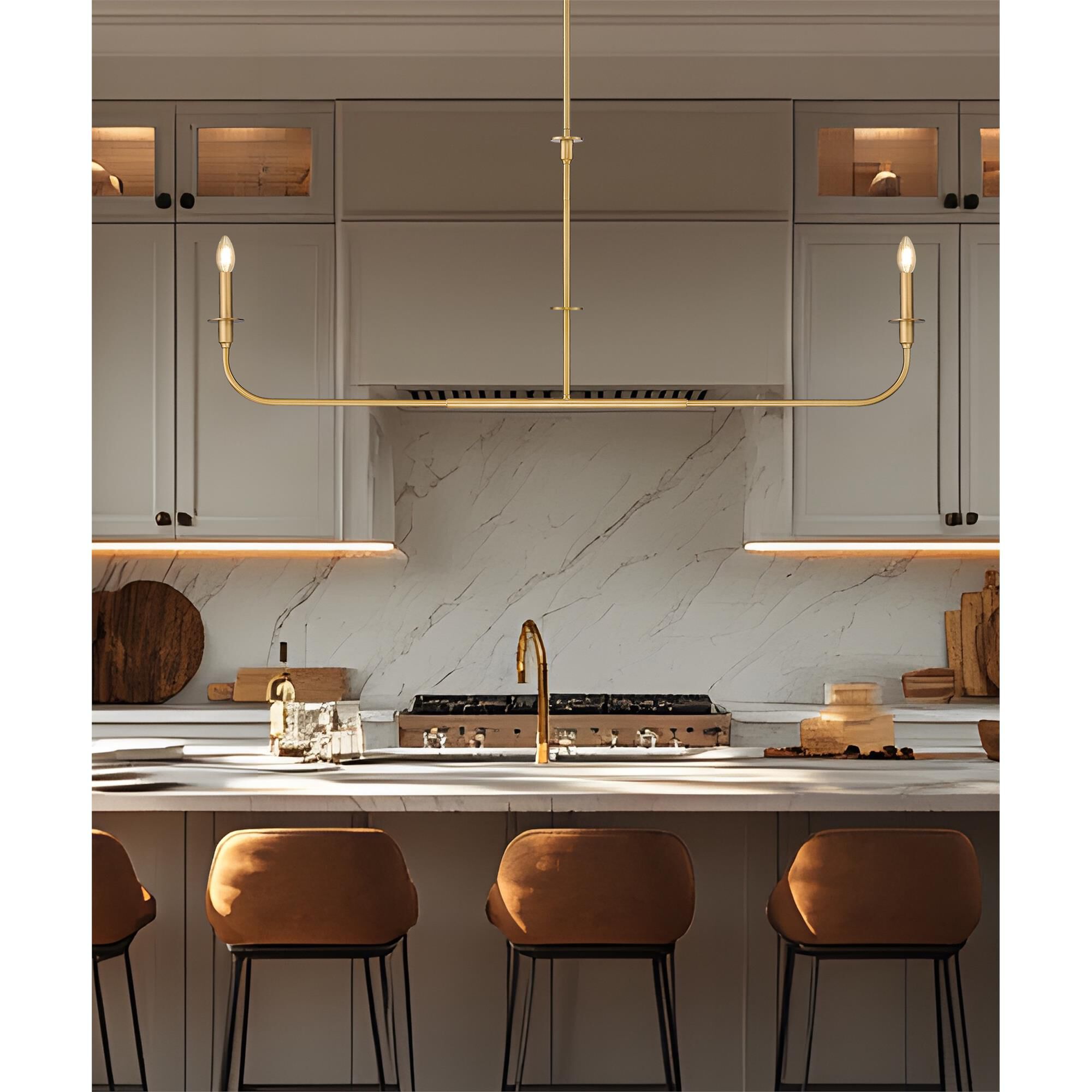 Tova Large Linear Chandelier,