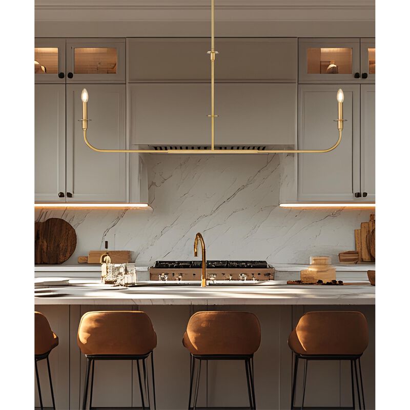 Tova Large Linear Chandelier by Z-Lite