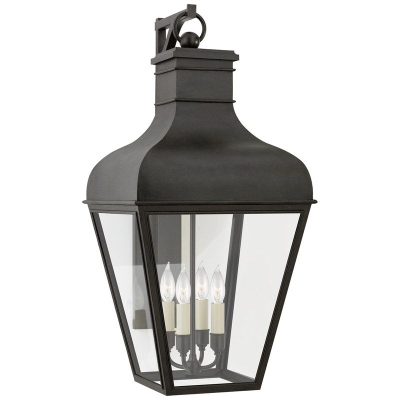 Chapman & Myers Fremont 35 Inch Tall 4 Light Outdoor Wall Light by Visual Comfort Signature Collection