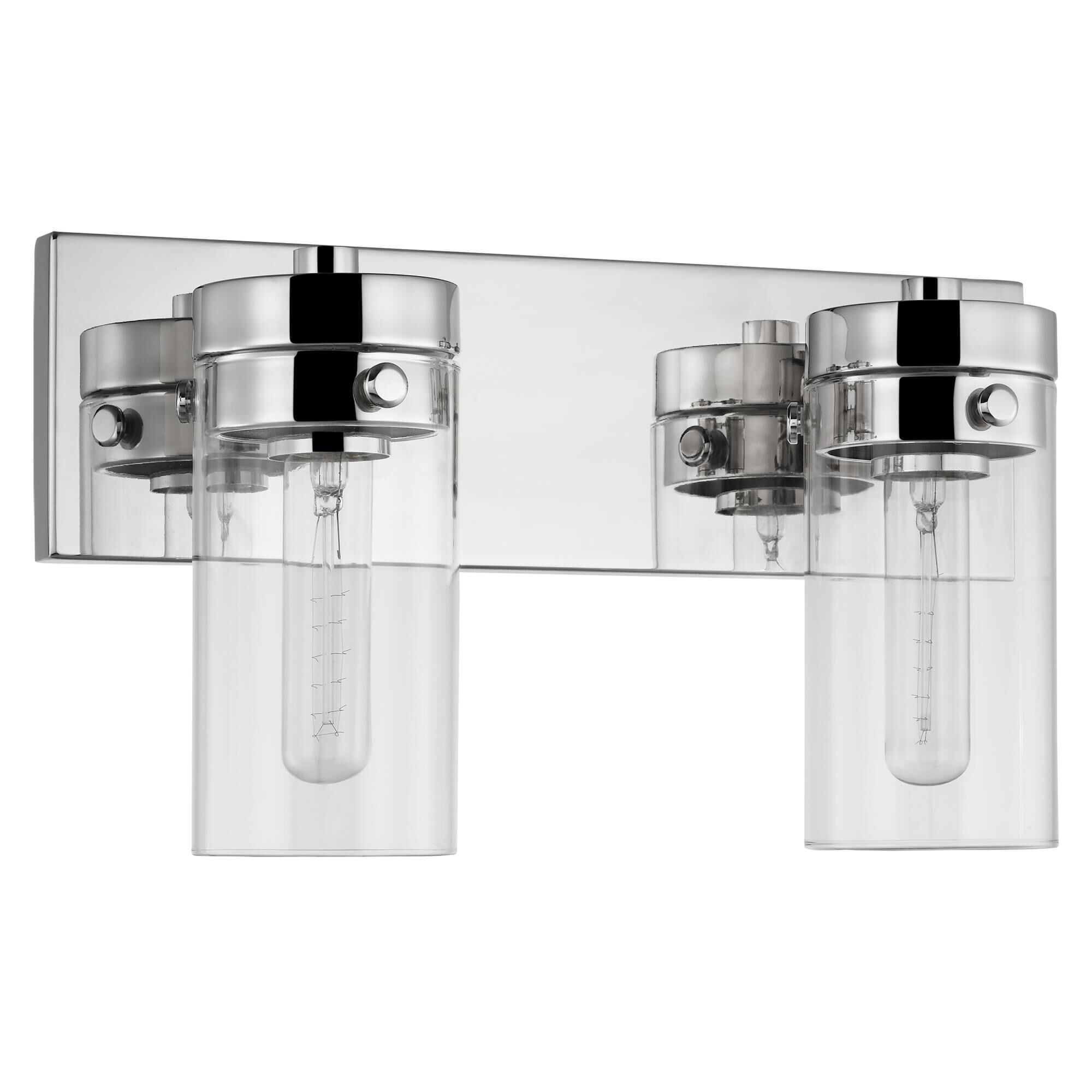 Intersection 15 Inch 2 Light Bath Vanity Light by Nuvo Lighting