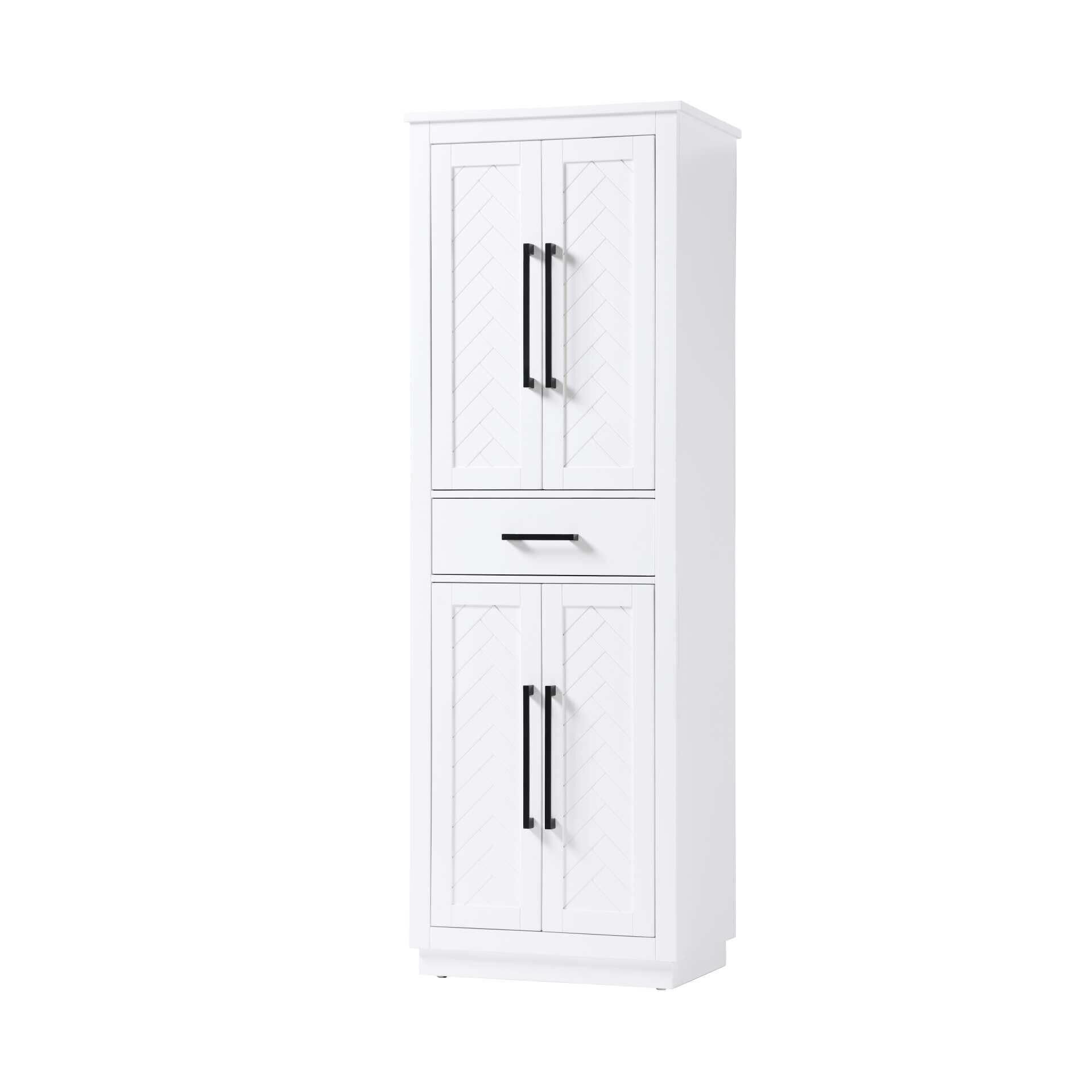 Shown in White finish