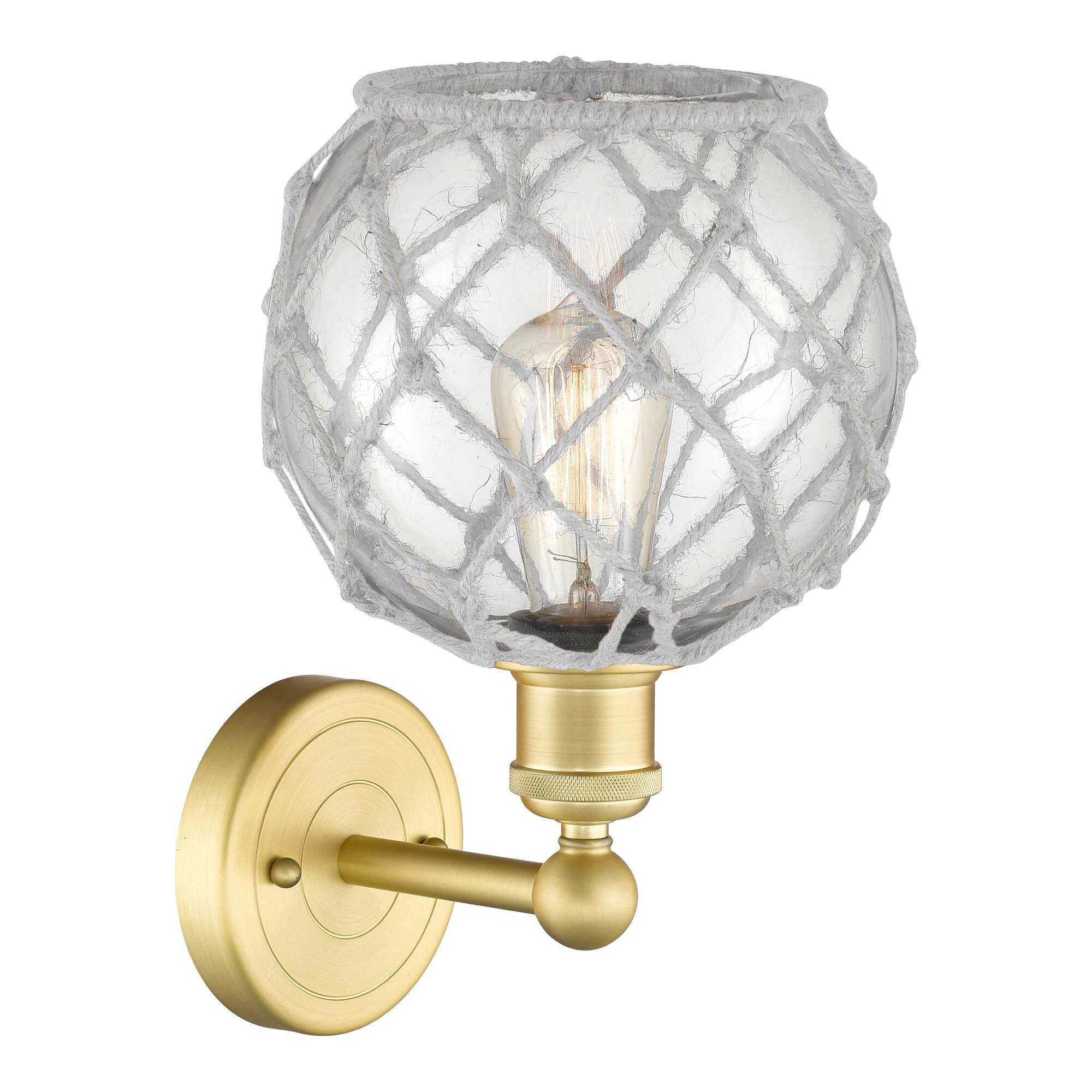 Bruno Marashlian Farmhouse Rope 12 Inch Wall Sconce by Innovations Lighting