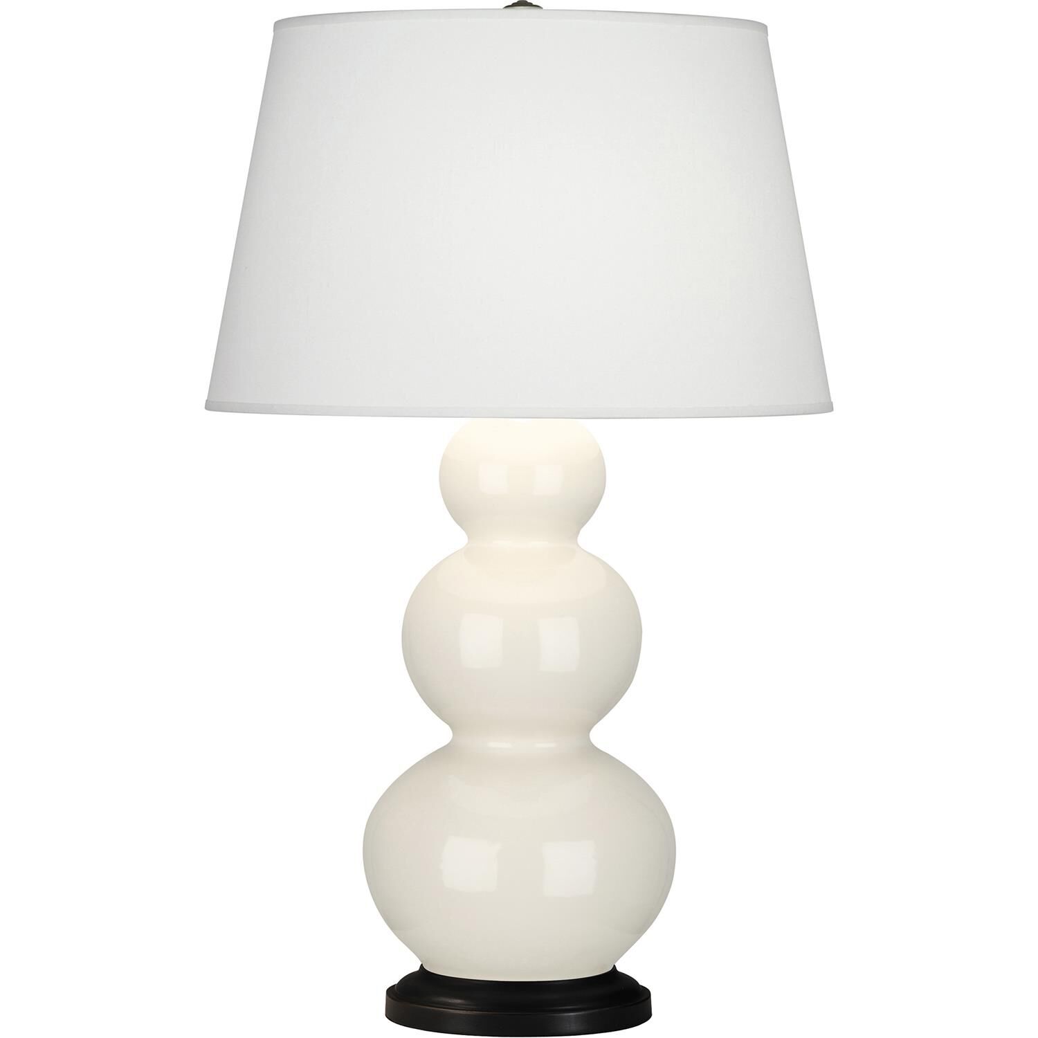 Triple Gourd 33 Inch Table Lamp by Robert Abbey