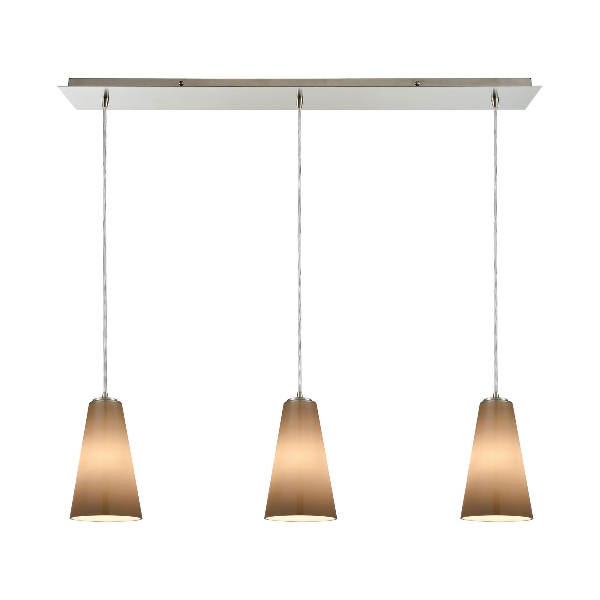 Connor 36 Inch 3 Light Linear Suspension Light by ELK Lighting