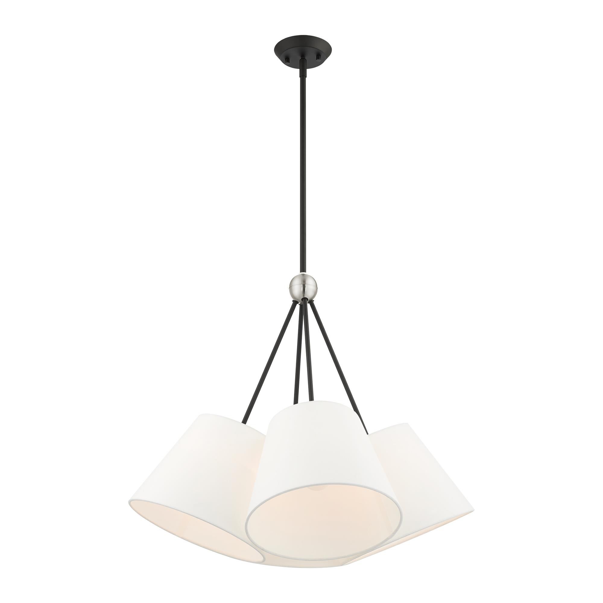 Prato 4 Light Multi Light Pendant by Livex Lighting