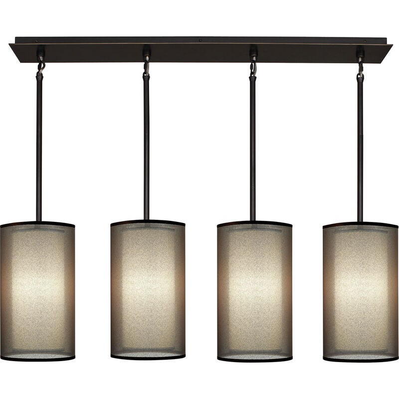 Saturnia 44 Inch 4 Light Linear Suspension Light by Robert Abbey