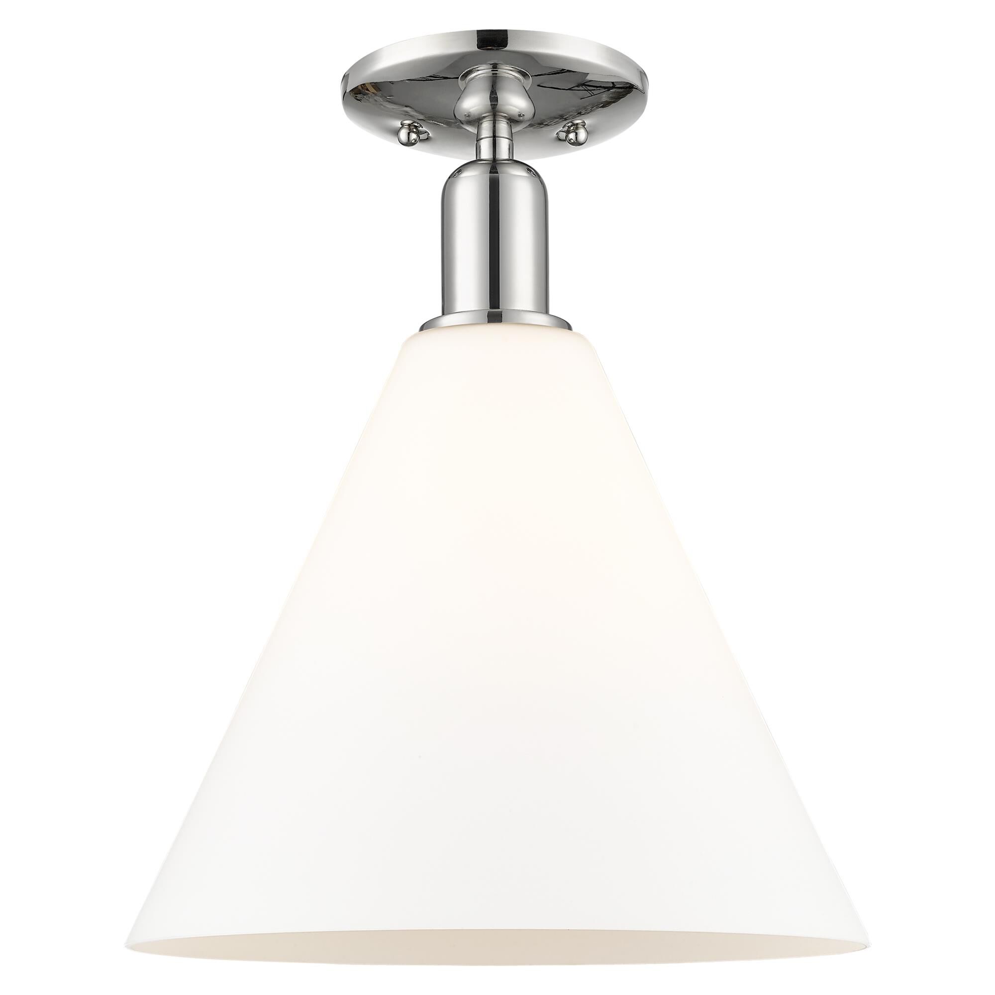 Bruno Marashlian Berkshire Glass 12 Inch Semi Flush Mount by Innovations Lighting