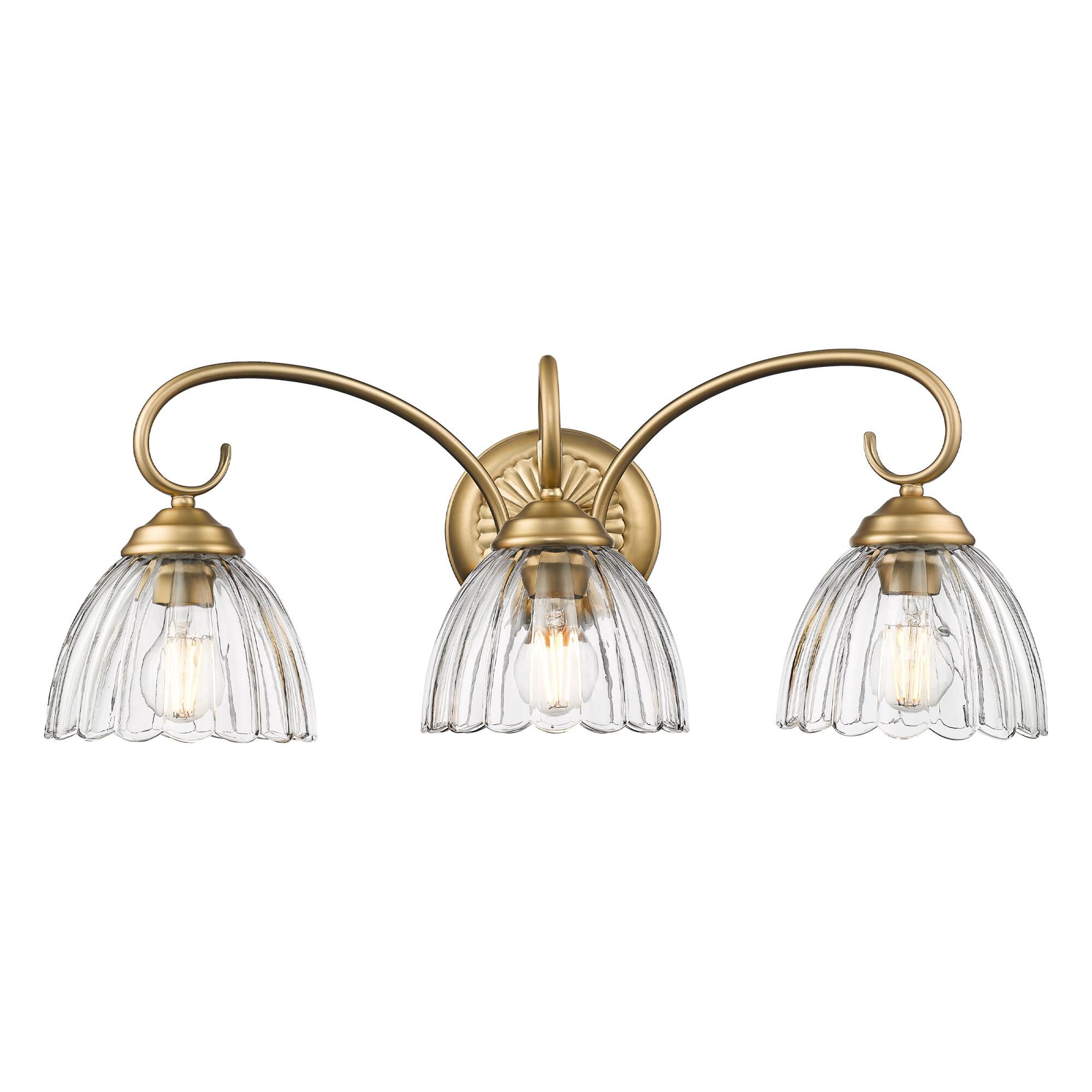 Audra 26 Inch Bath Vanity Light by Golden Lighting