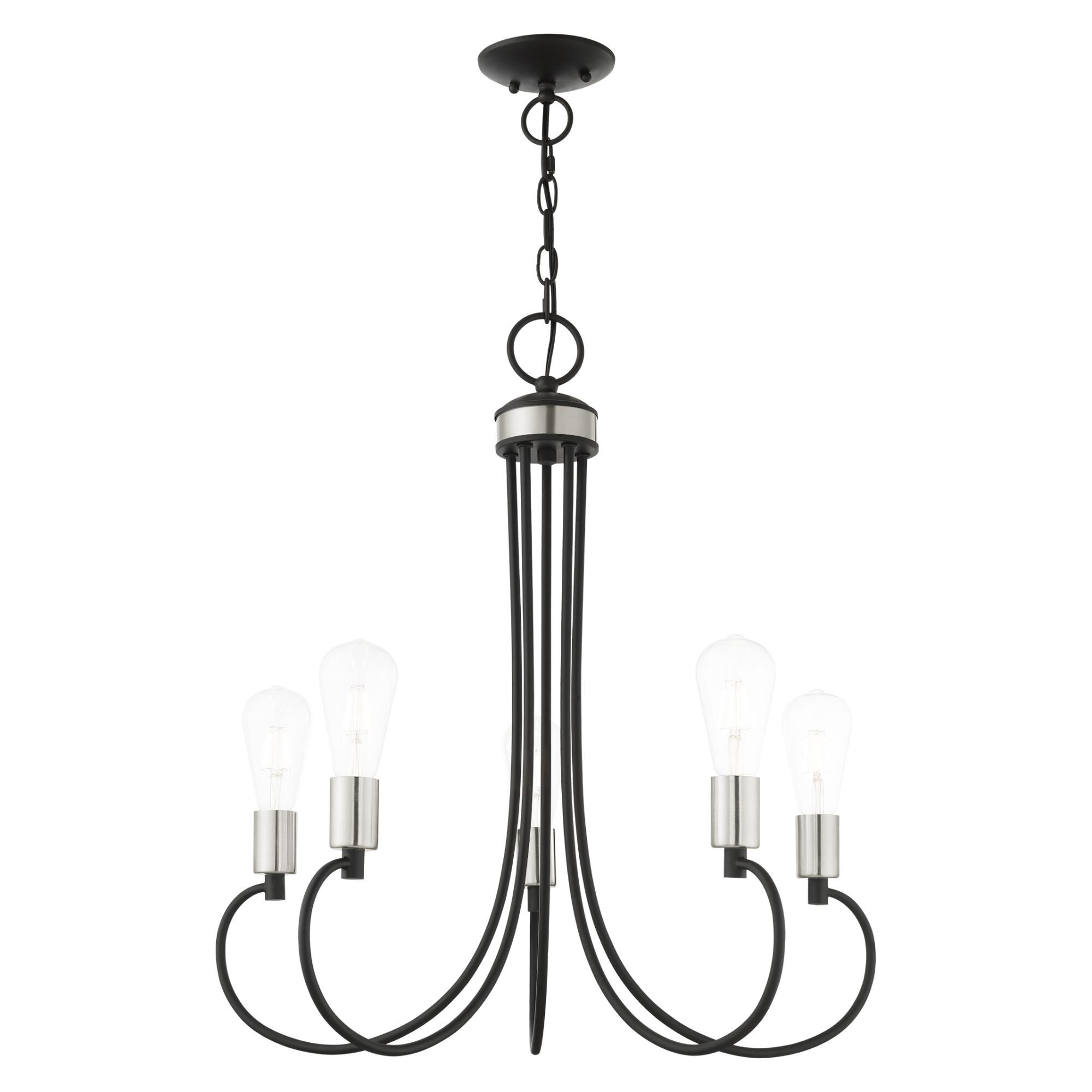 Bari 5 Light Chandelier by Livex Lighting