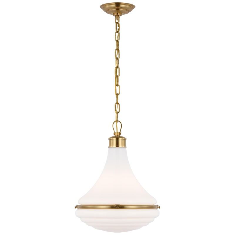 Visual Comfort Signature Collection Amber Lewis Wesley 14 Inch LED Large Pendant