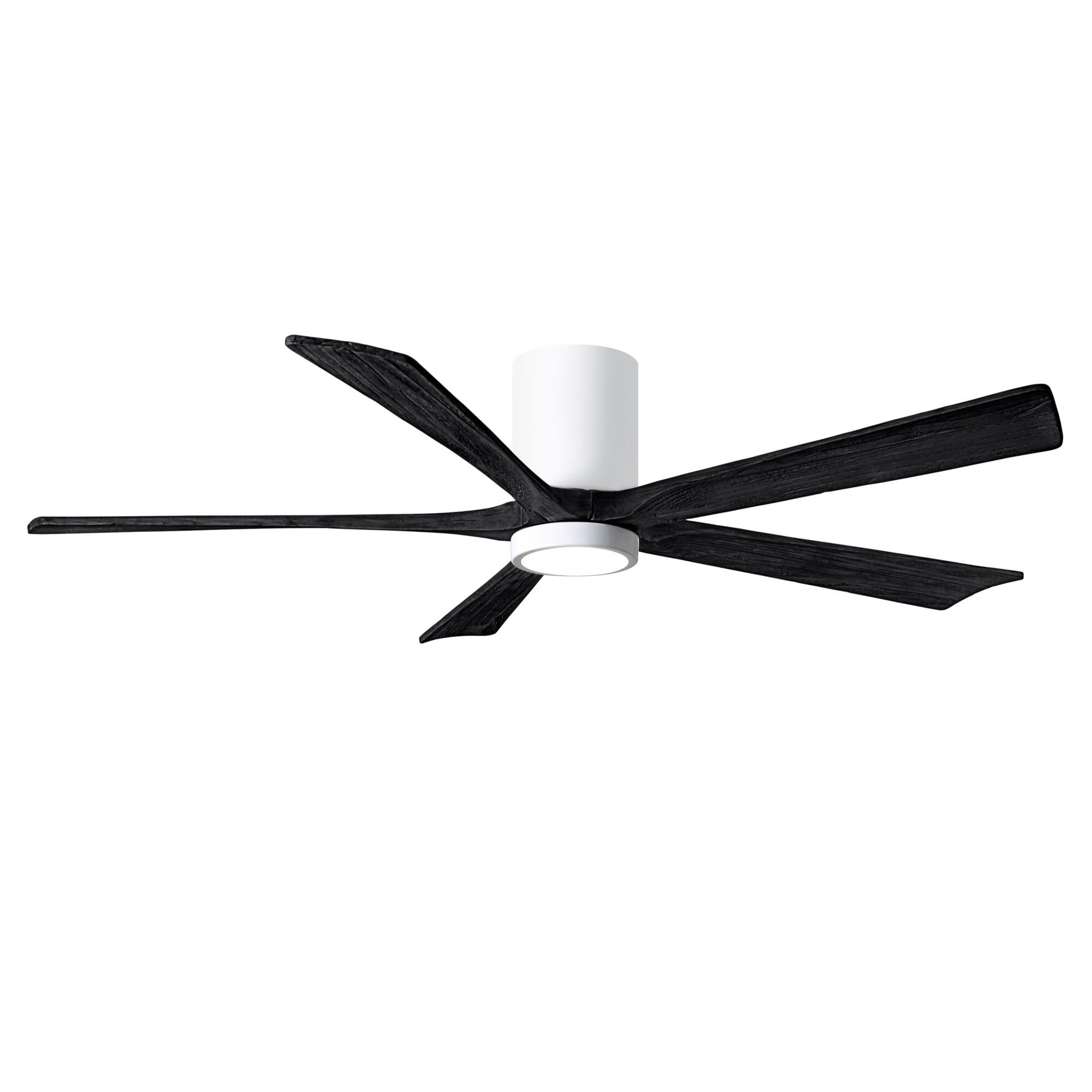 Irene 60 Inch Flush Mount Fan with Light Kit by Matthews Fan Company