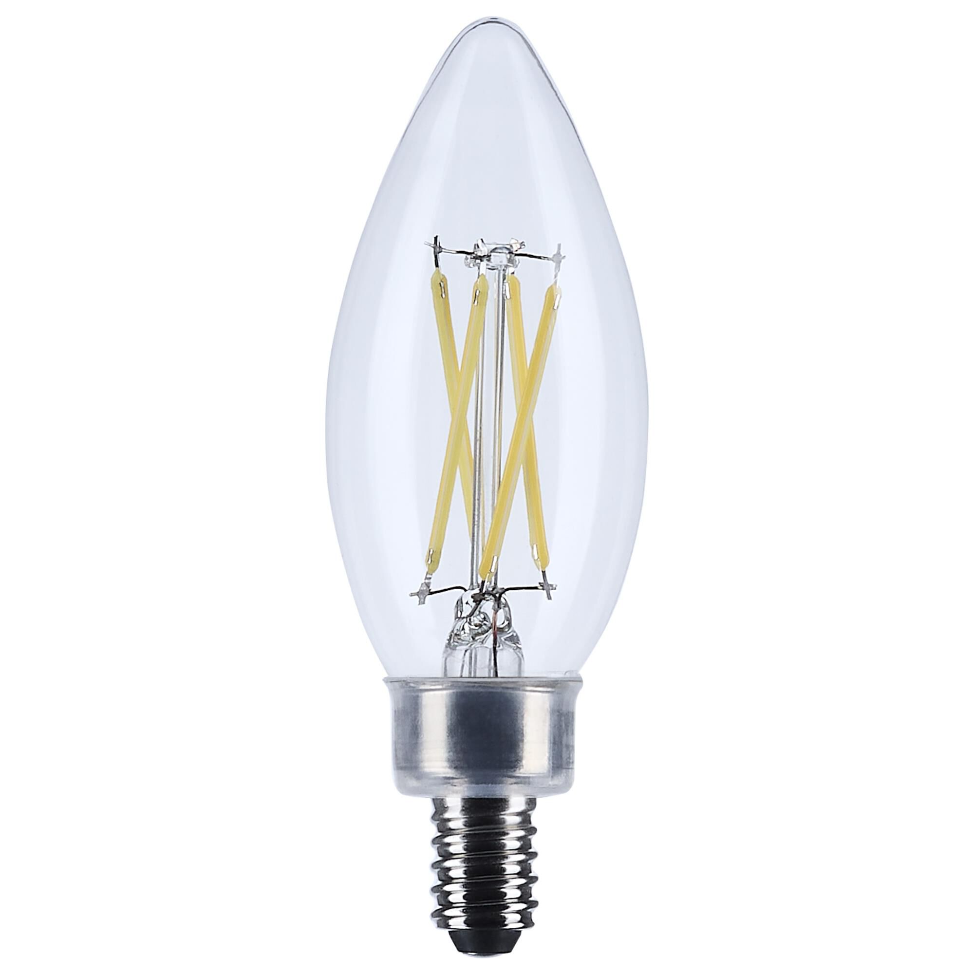 Dimmable 4 Watt 3000K B11 LED Light Bulb by Satco