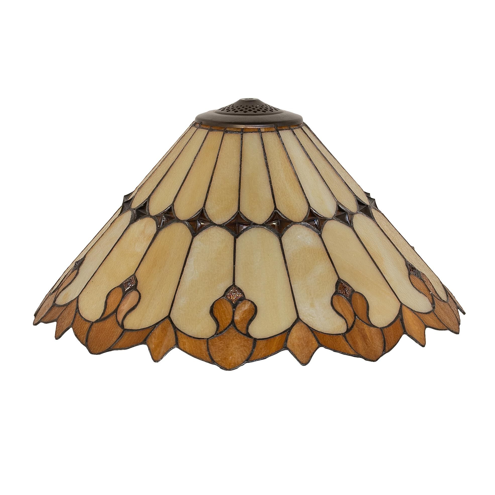 Shown with Amber /Acrylic;Beige glass