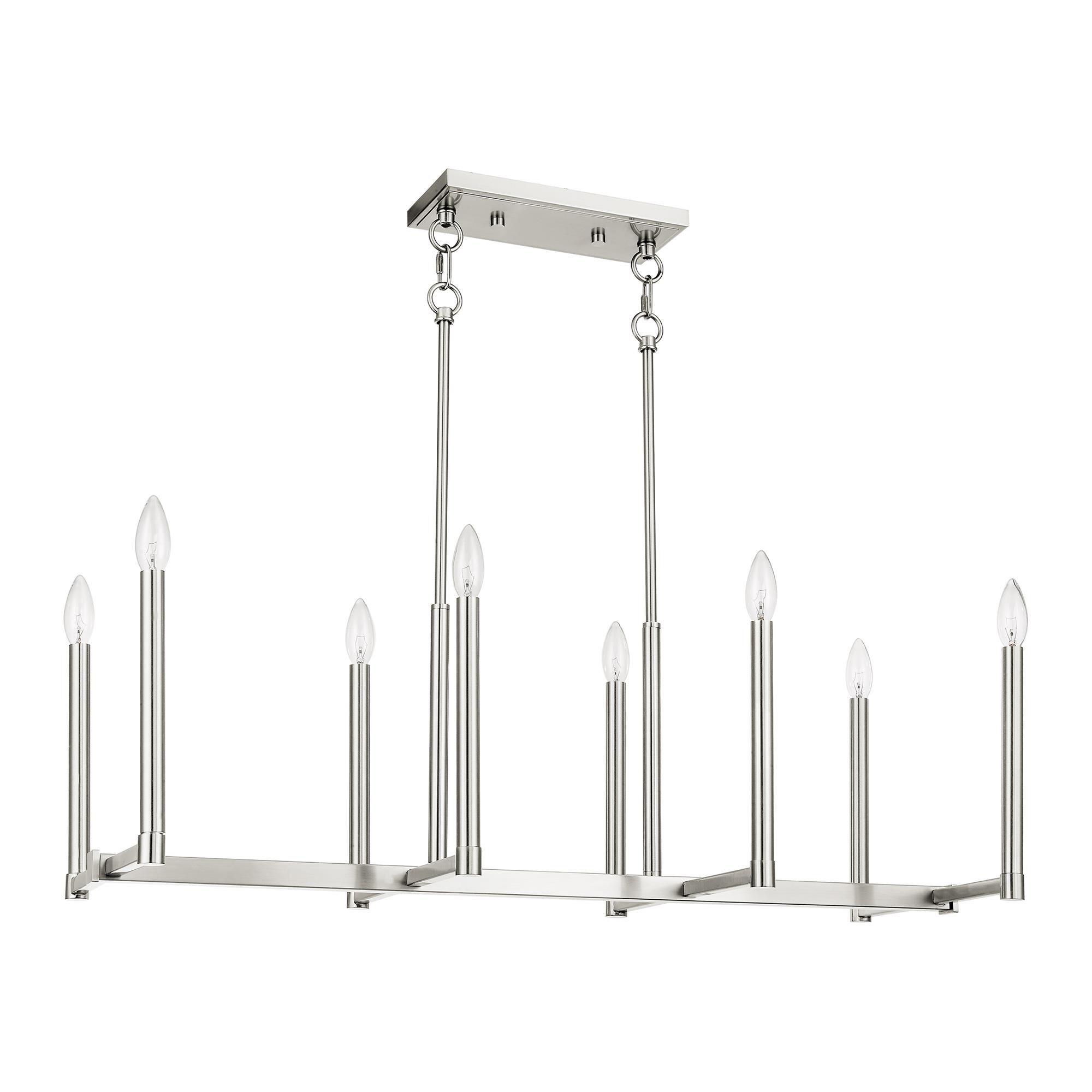 Alpine 36 Inch 8 Light Linear Suspension Light by Livex Lighting