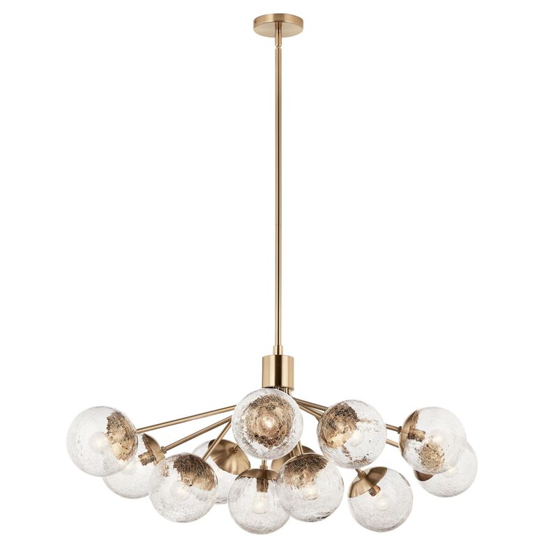 Silvarious Medium Linear Chandelier by Kichler